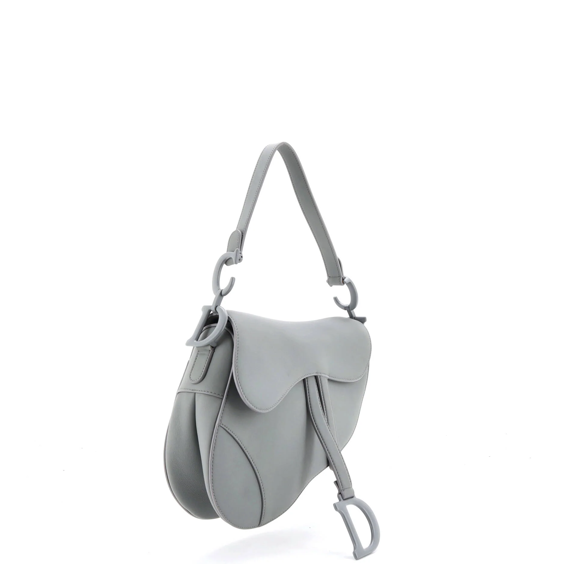 Ultra Matte Saddle Handbag Leather Medium - Image 2