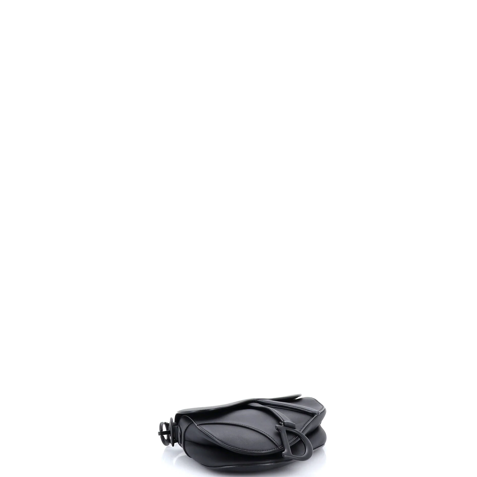 Ultra Matte Saddle Handbag Leather Medium - Image 4