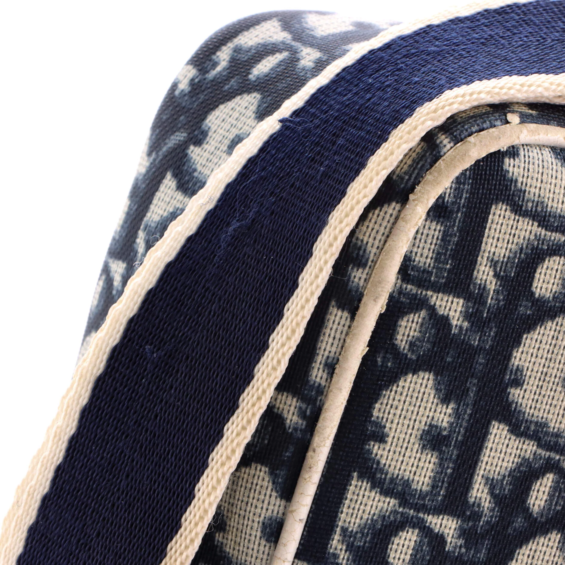 Vintage Crossbody Bag Diorissimo Canvas Medium - Image 8