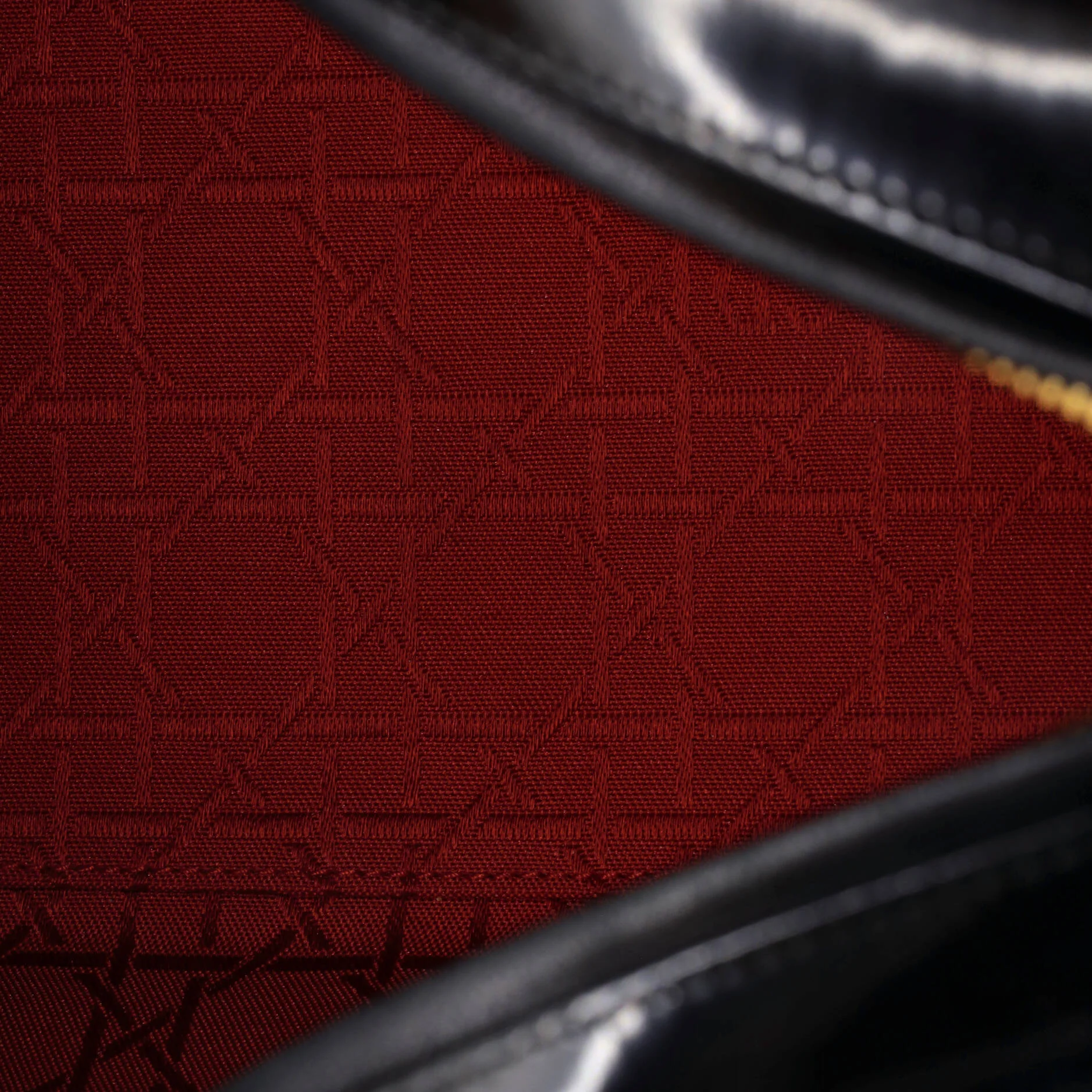 Vintage Lady Dior Bag Cannage Quilt Patent Large - Image 5