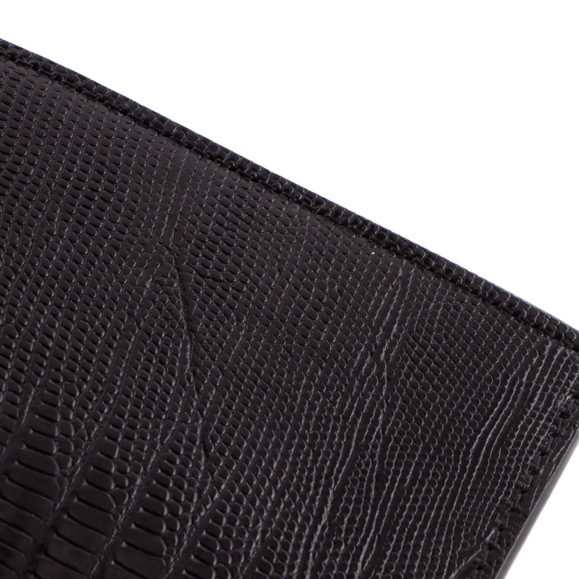 Loubi54 Chain Clutch Lizard Embossed Leather - Image 6