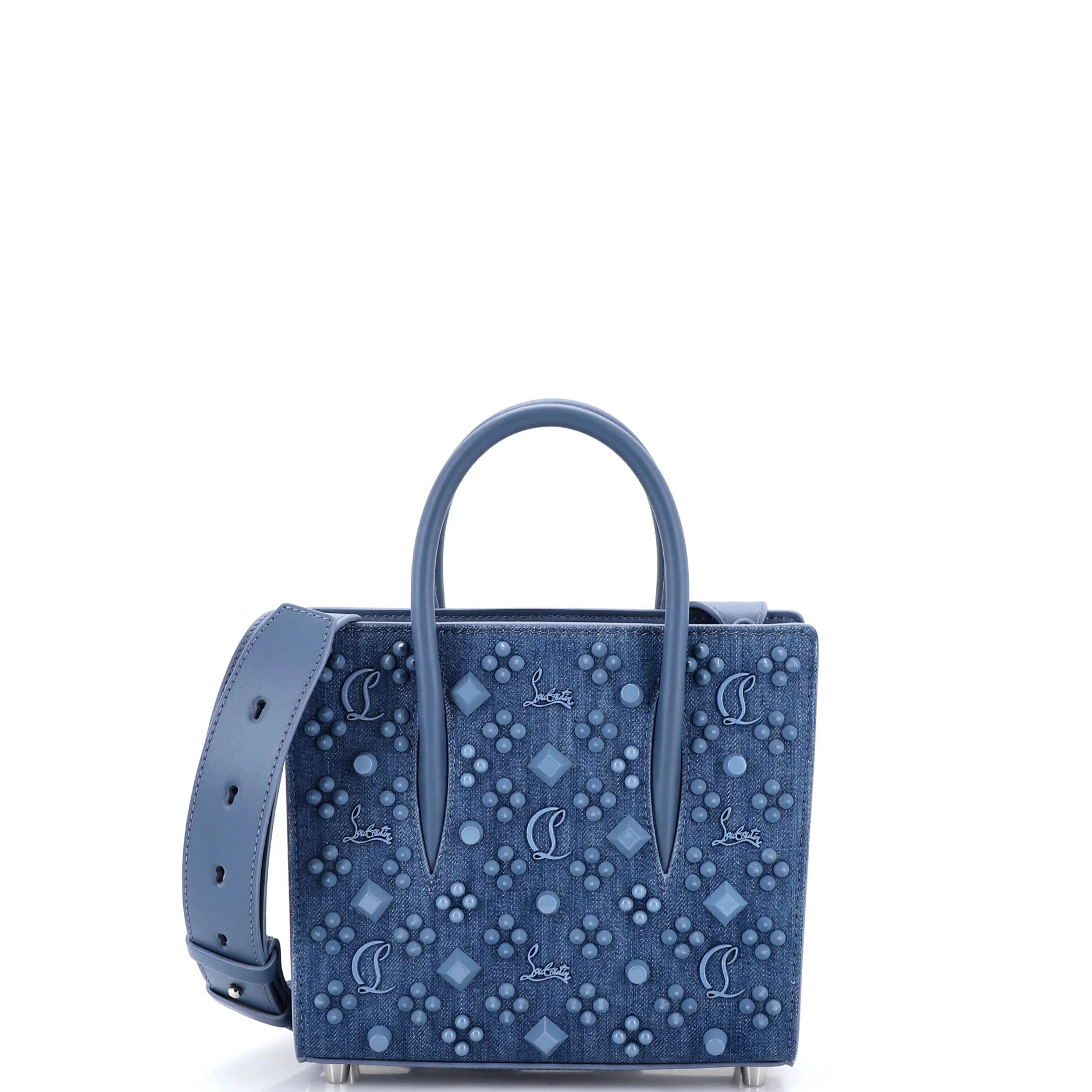 Paloma Tote Embellished Denim Small