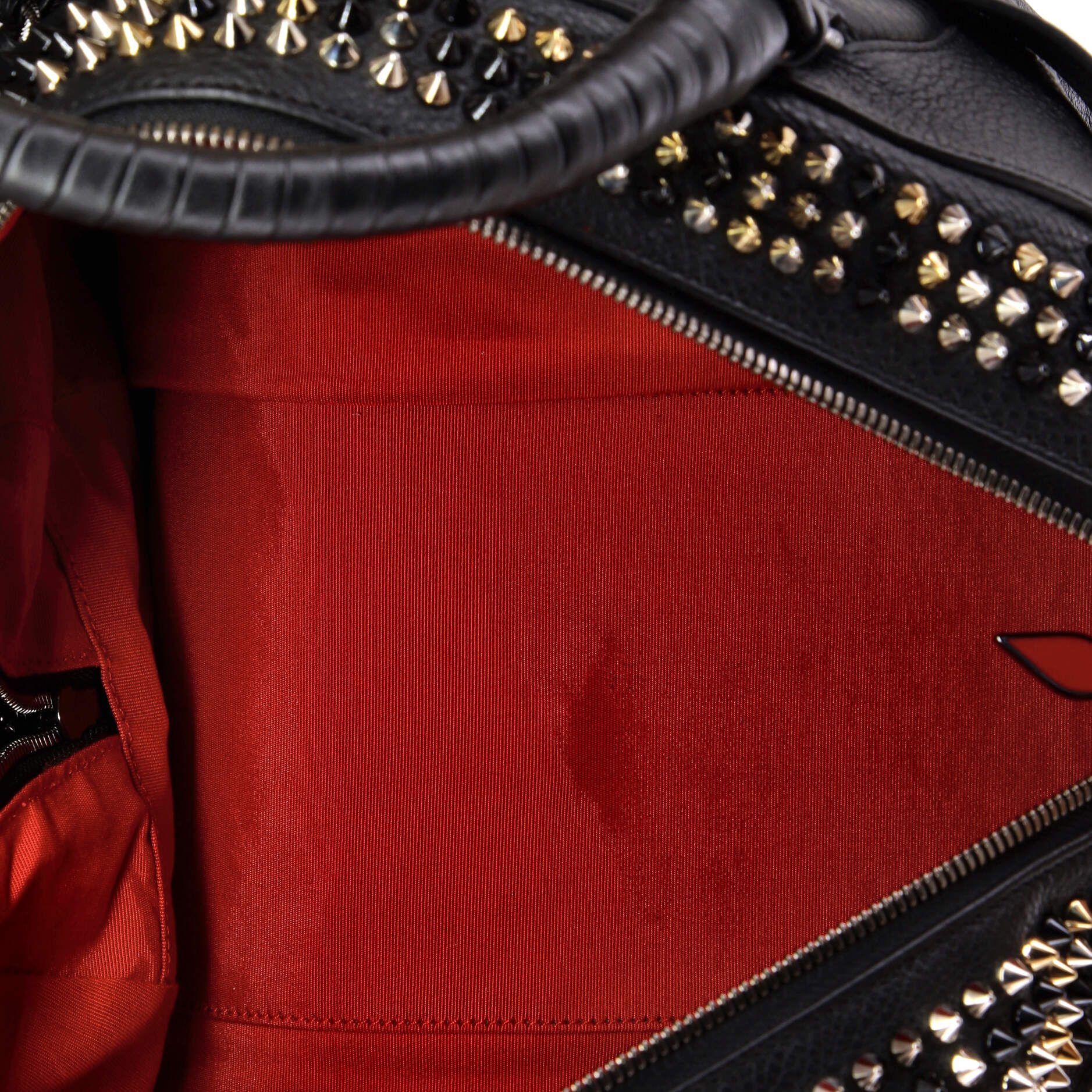 Panettone Convertible Satchel Spiked Leather Large - Image 5