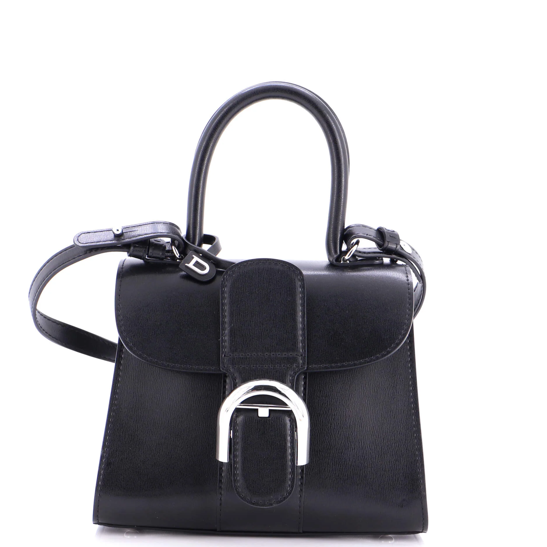Brillant Top Handle Bag Leather Mini