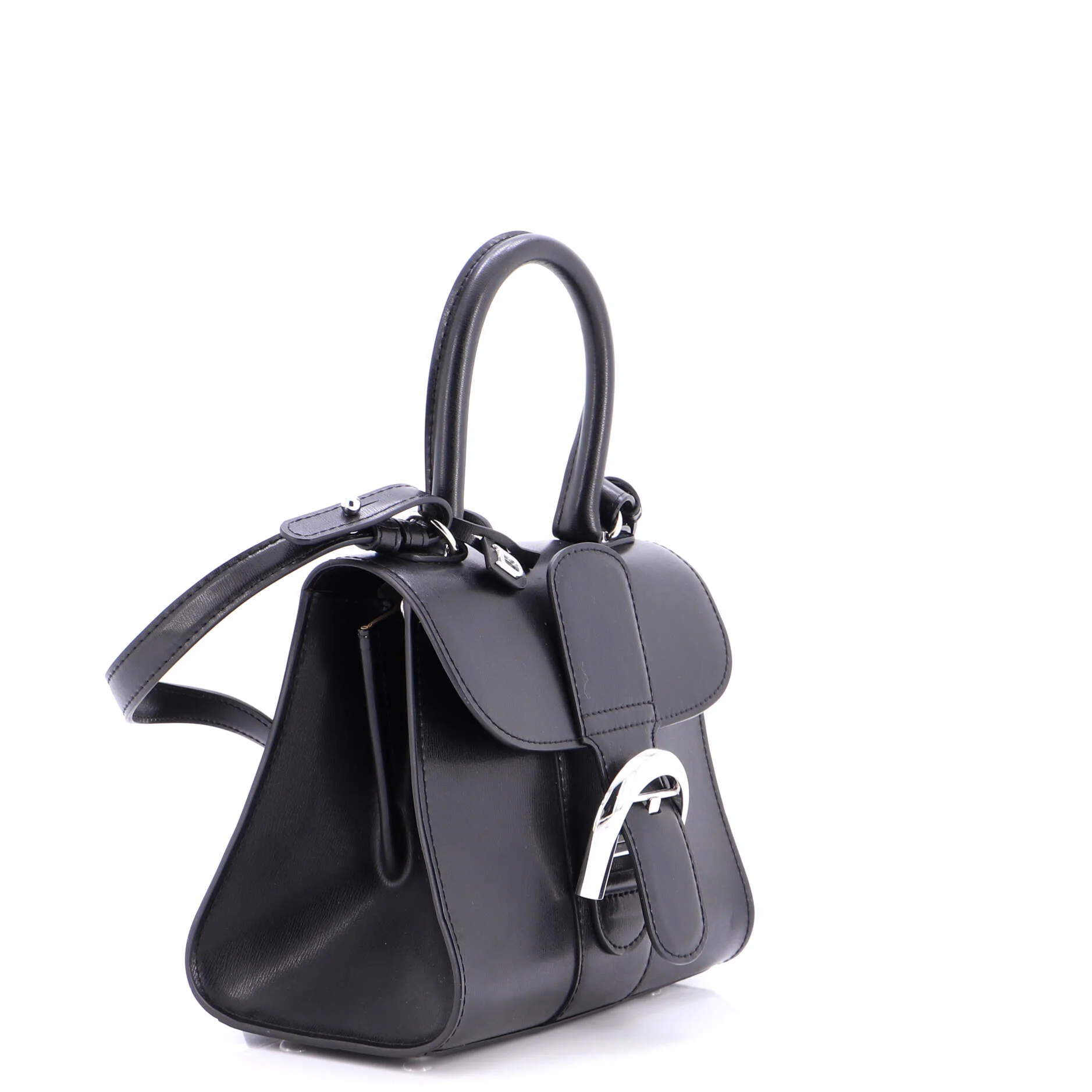 Brillant Top Handle Bag Leather Mini - Image 2