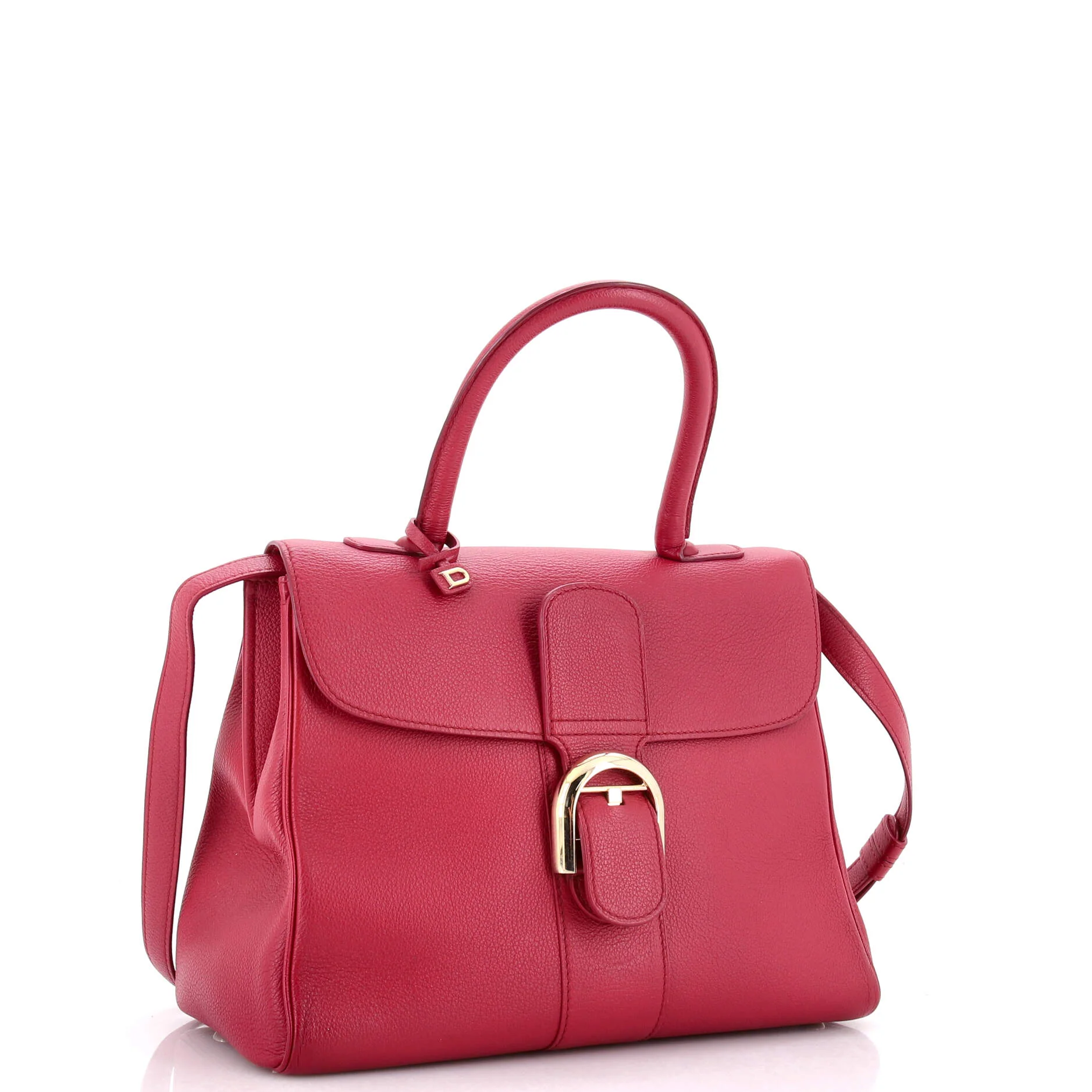 Brillant Top Handle Bag Leather MM - Image 2