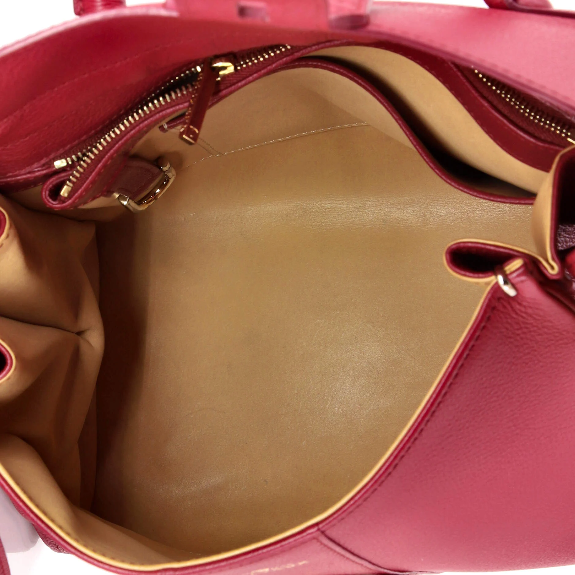 Brillant Top Handle Bag Leather MM - Image 5
