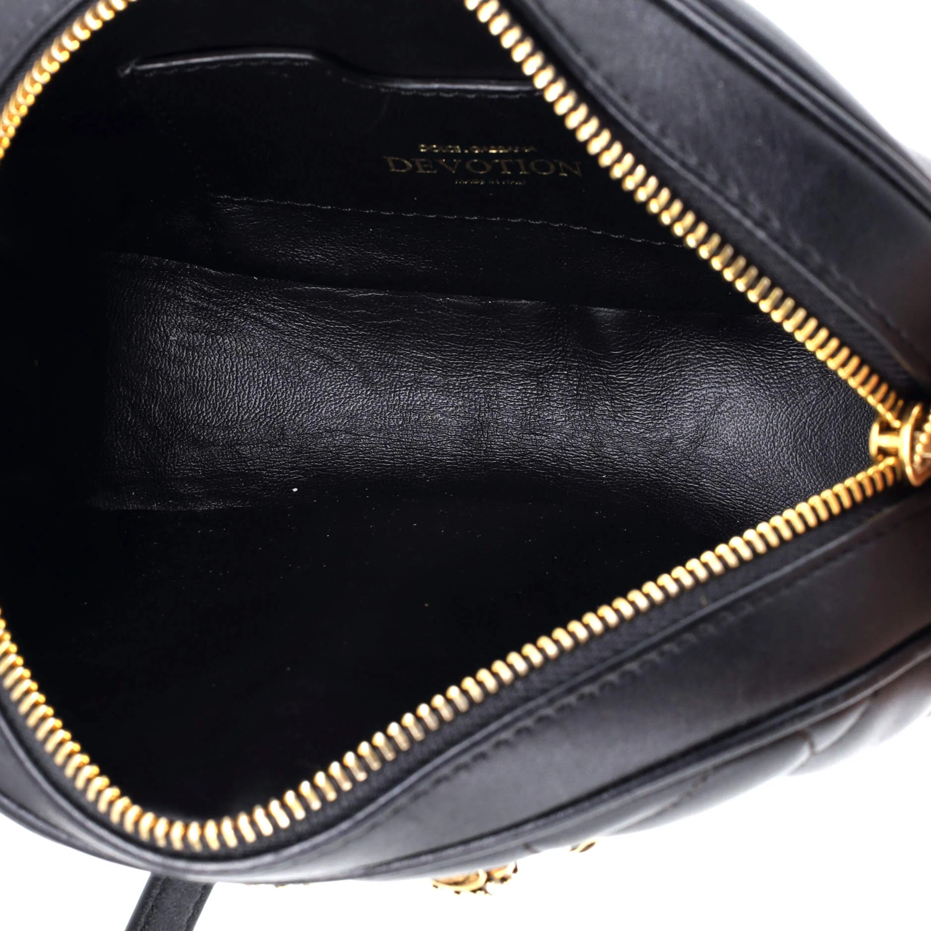 Devotion Camera Bag Quilted Leather Small - Image 5