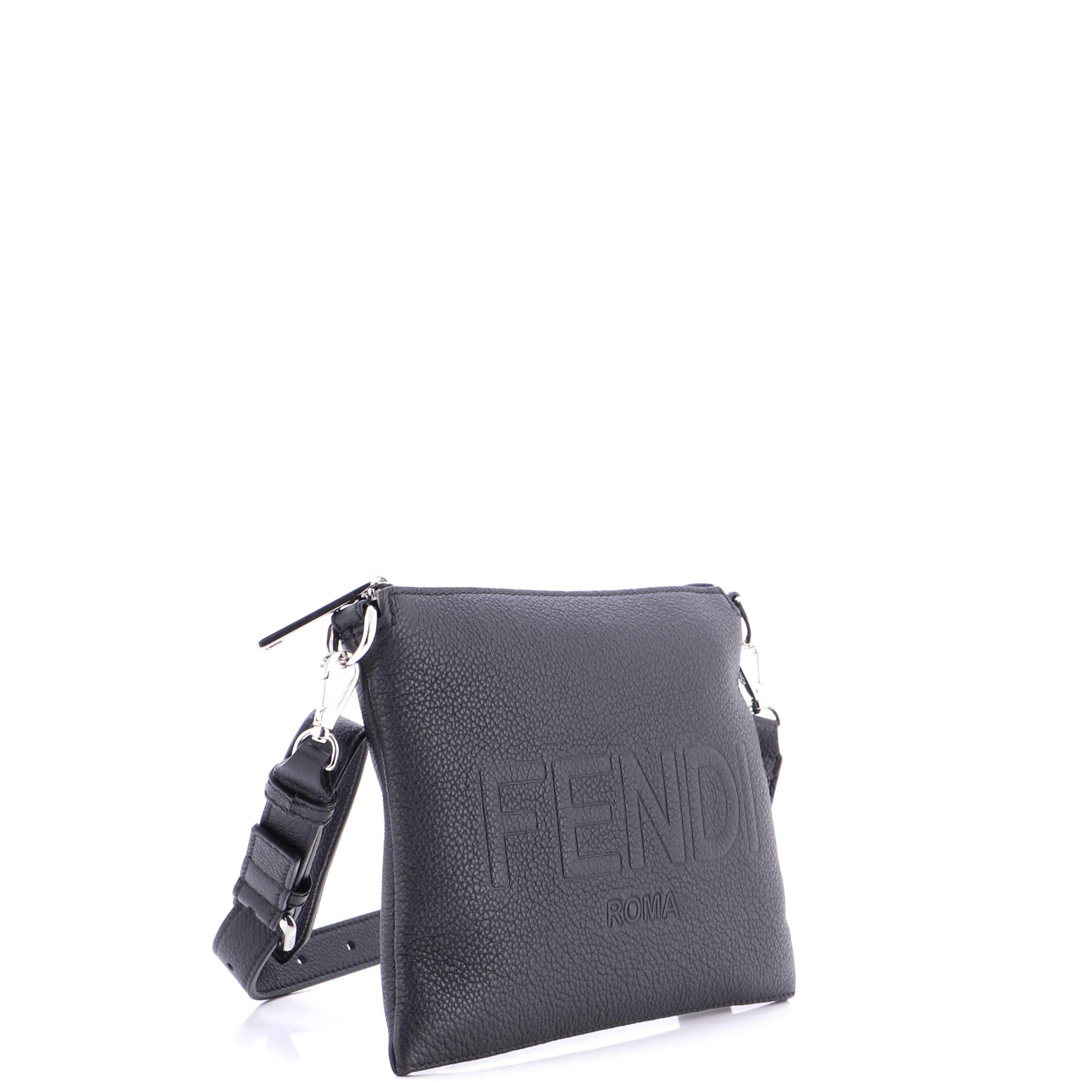 After Logo Messenger Bag Leather Small - Image 2