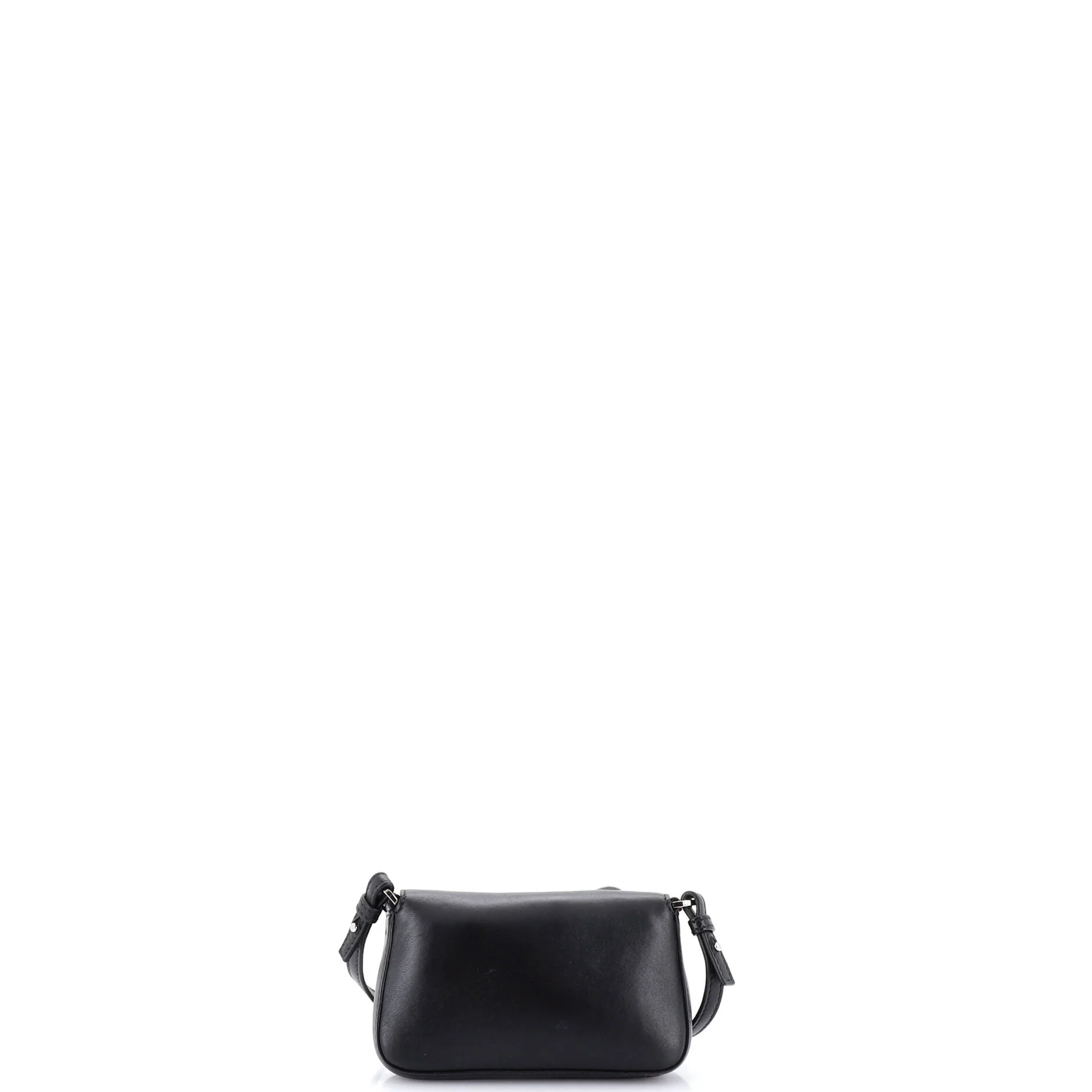 Baguette Bag Embellished Leather Micro - Image 3