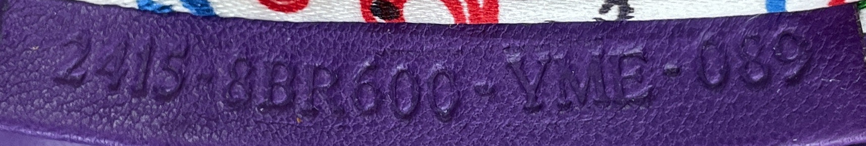 Baguette Bag Logo Embossed Leather Small - Image 7