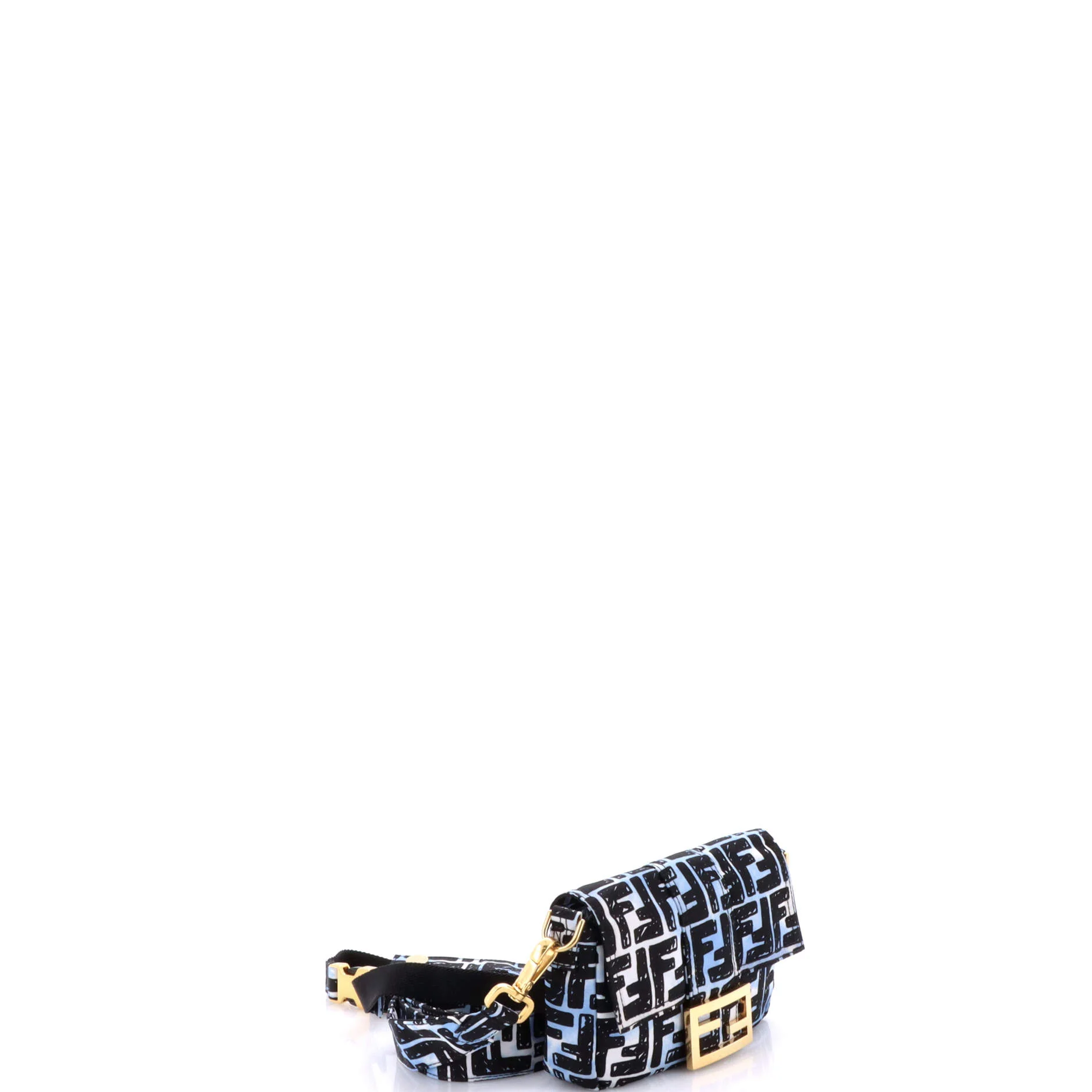 Baguette Convertible Belt Bag Printed Nylon Mini - Image 2