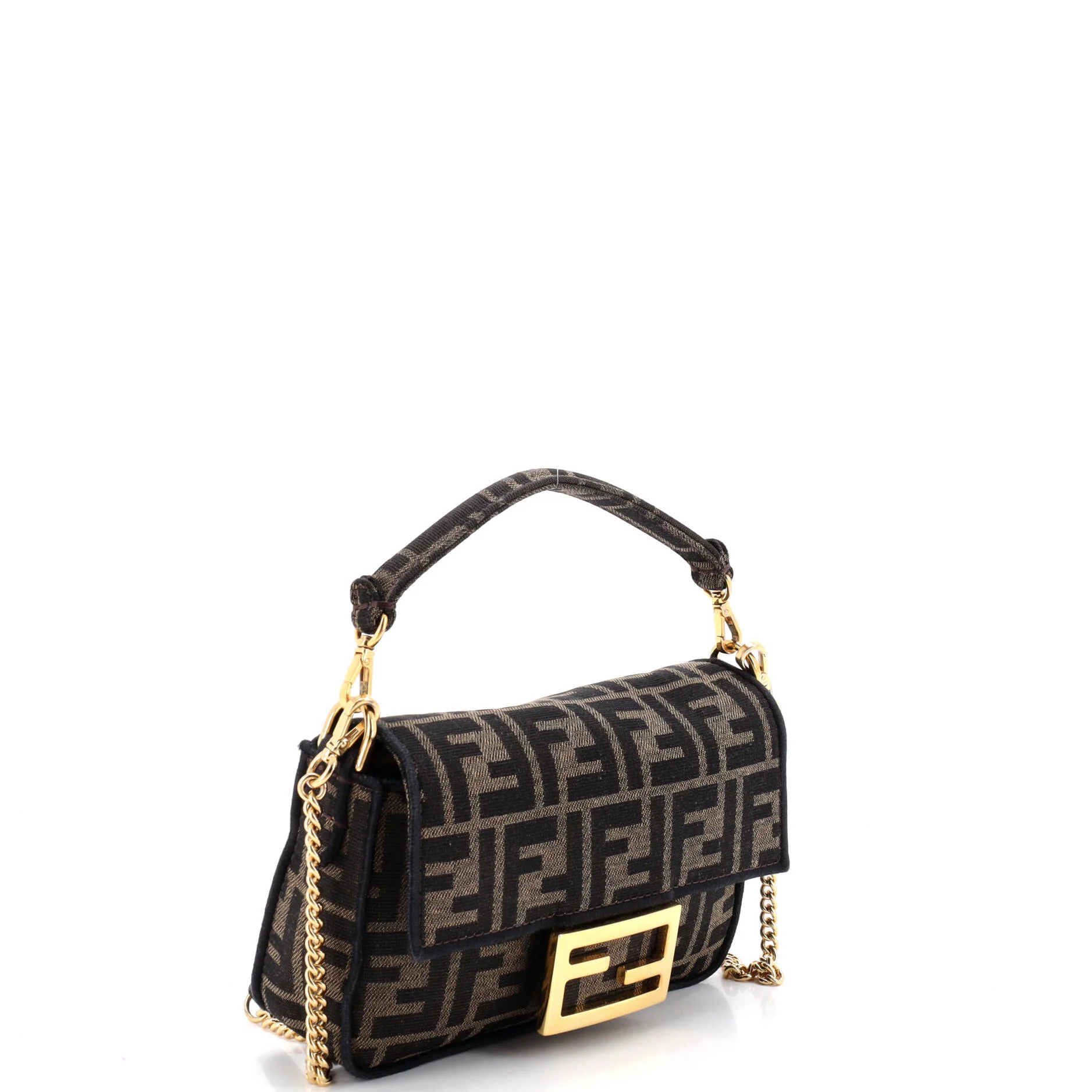 Baguette NM Bag Zucca Canvas Mini - Image 2