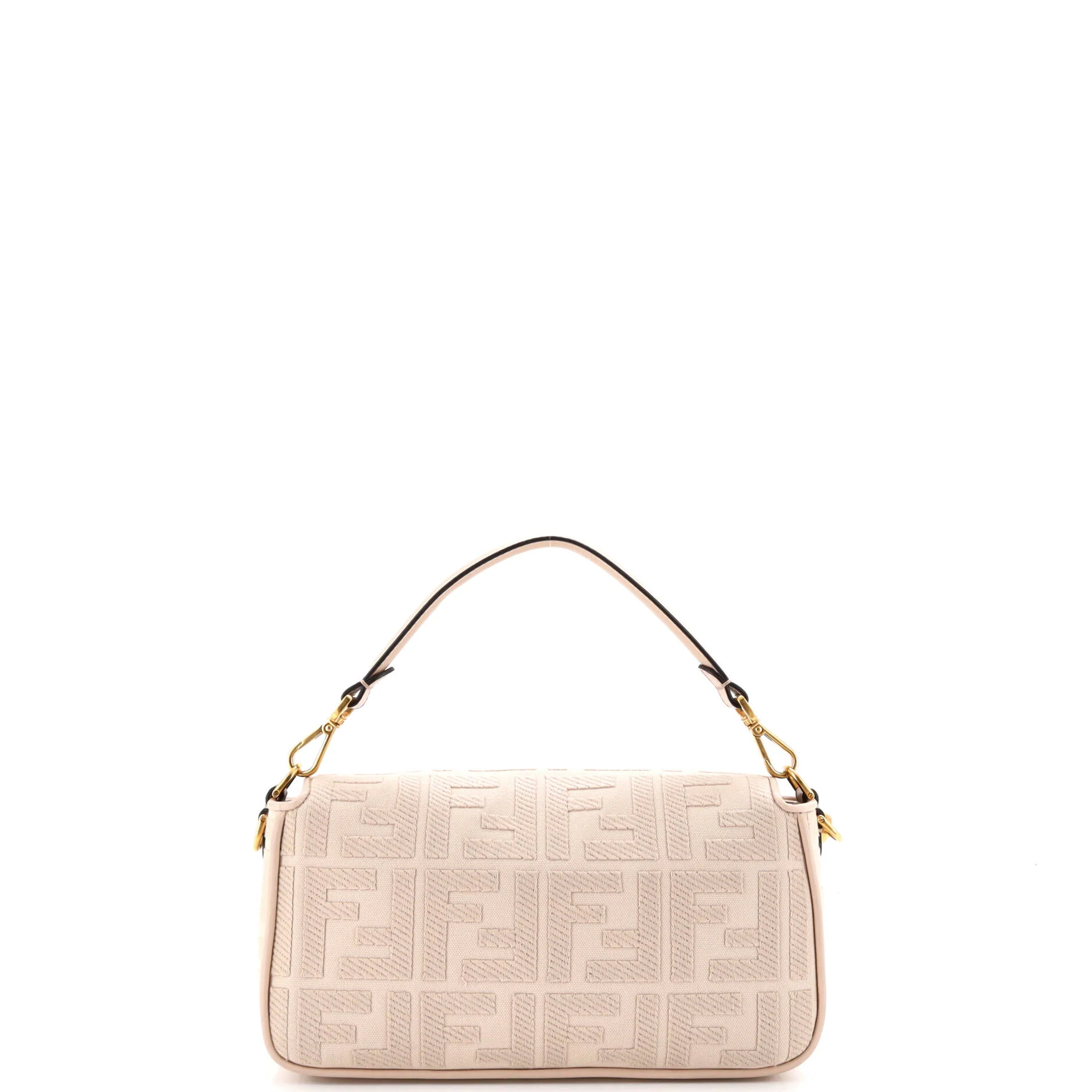 Baguette NM Bag Zucca Embroidered Canvas Medium - Image 3