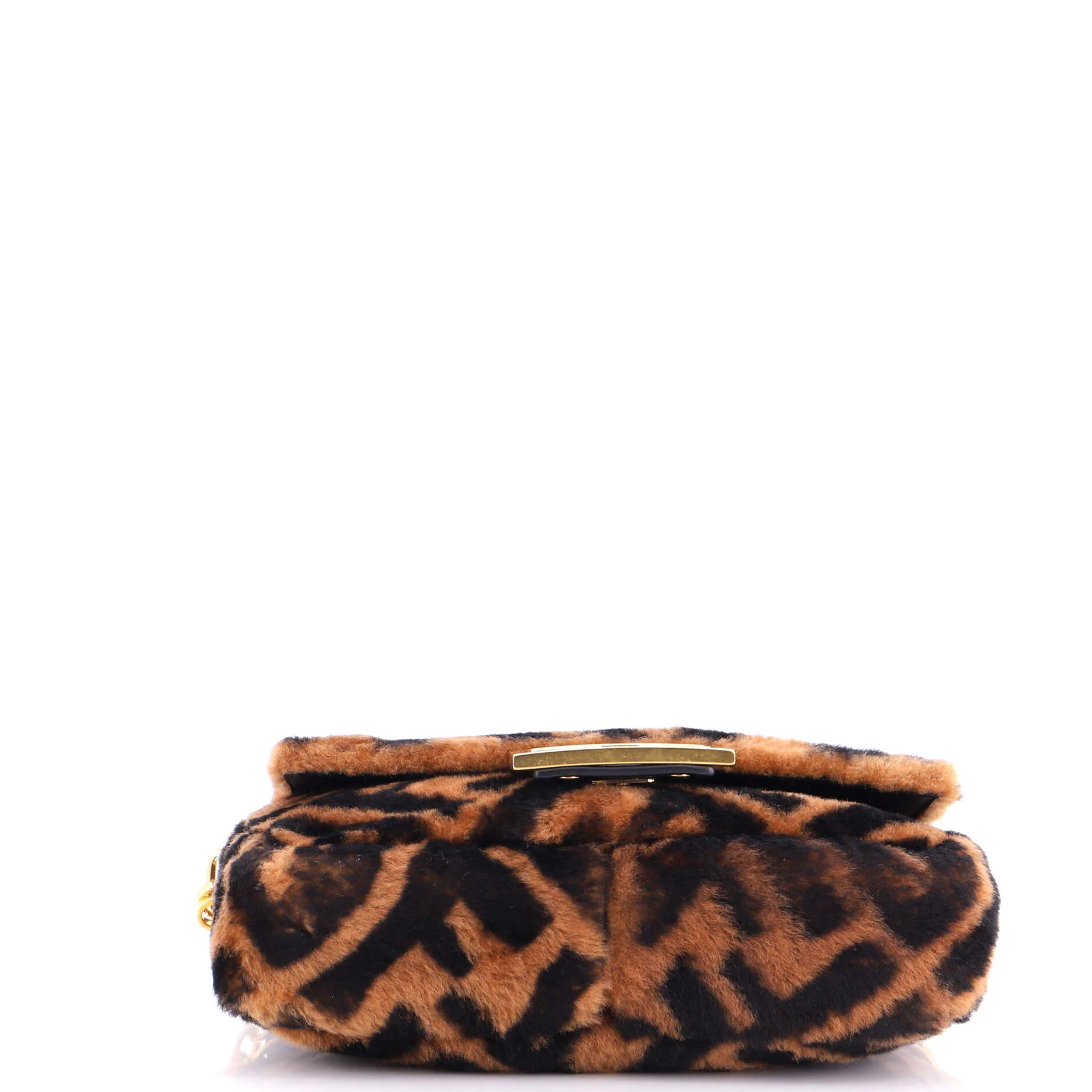 Baguette NM Bag Zucca Shearling Mini - Image 4