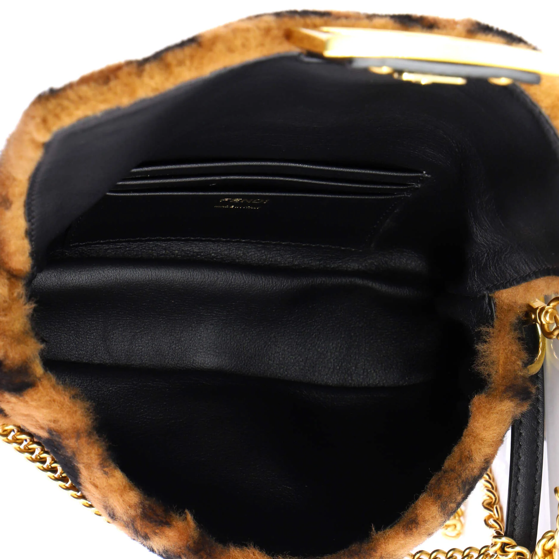 Baguette NM Bag Zucca Shearling Mini - Image 5