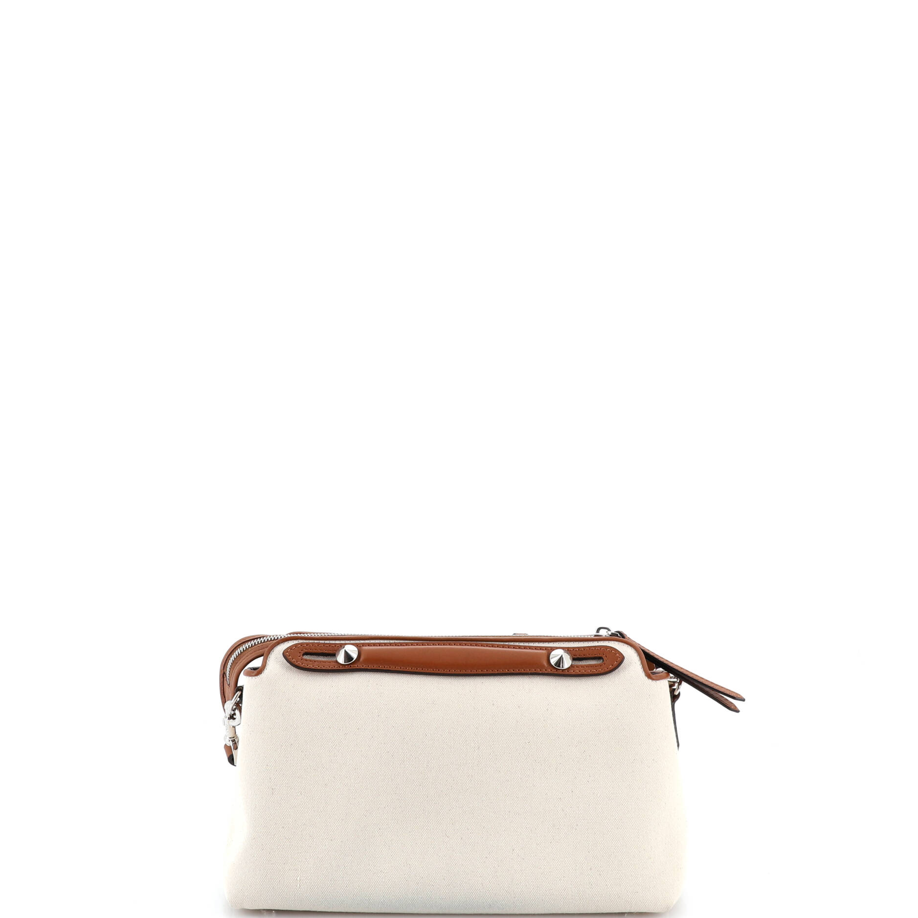 By The Way Satchel Canvas and Leather Small - Image 3