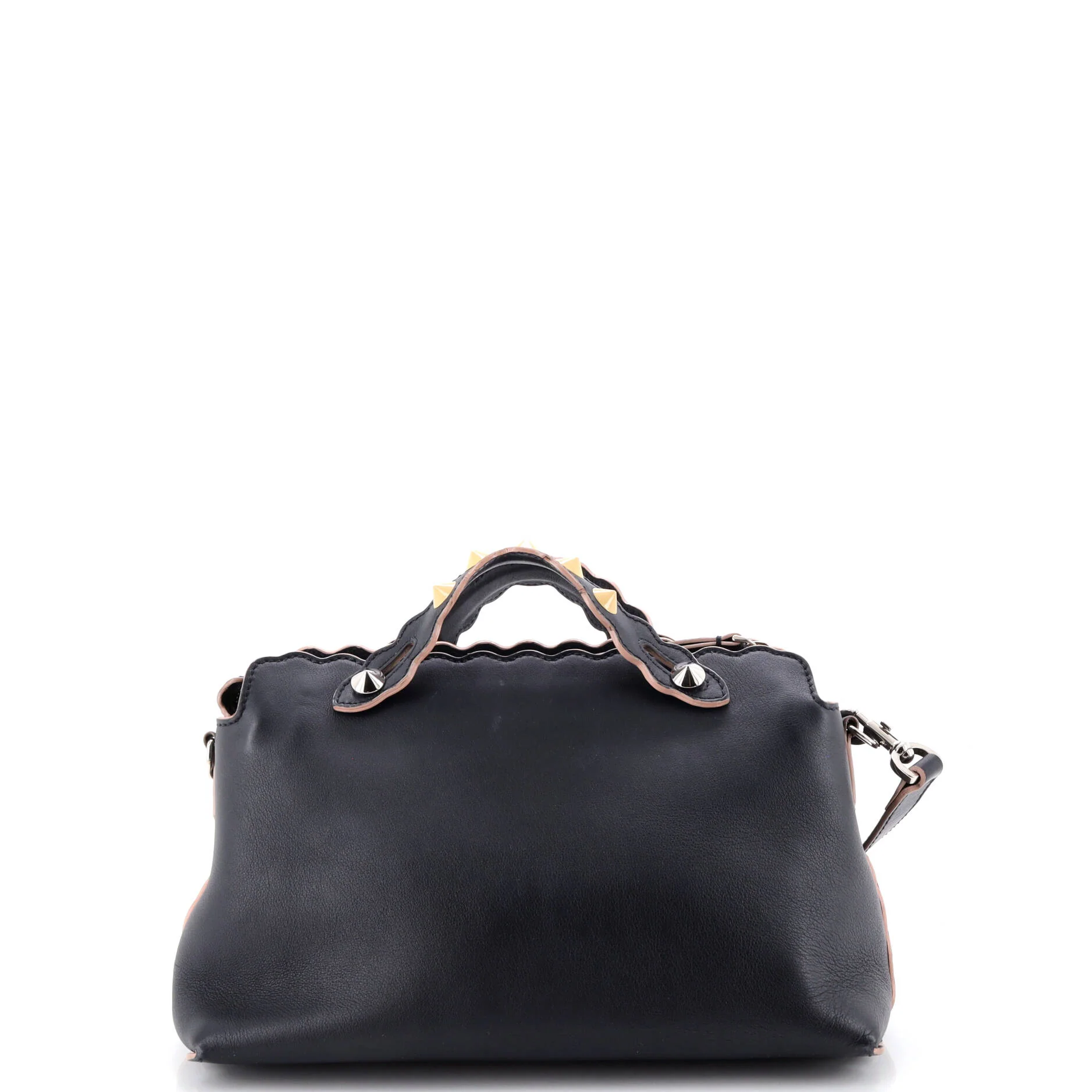 By The Way Satchel Scalloped Calfskin Small - Image 3