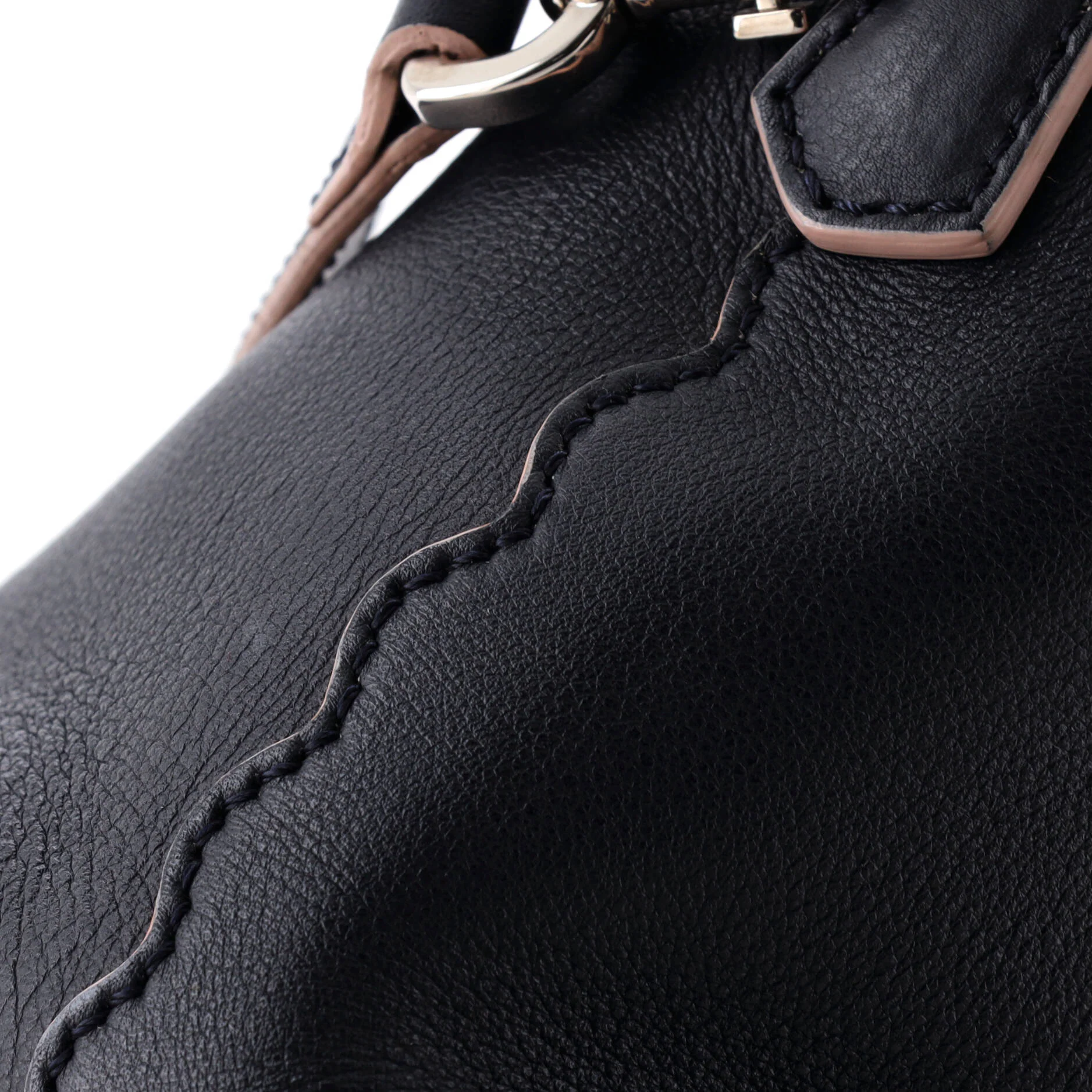 By The Way Satchel Scalloped Calfskin Small - Image 6
