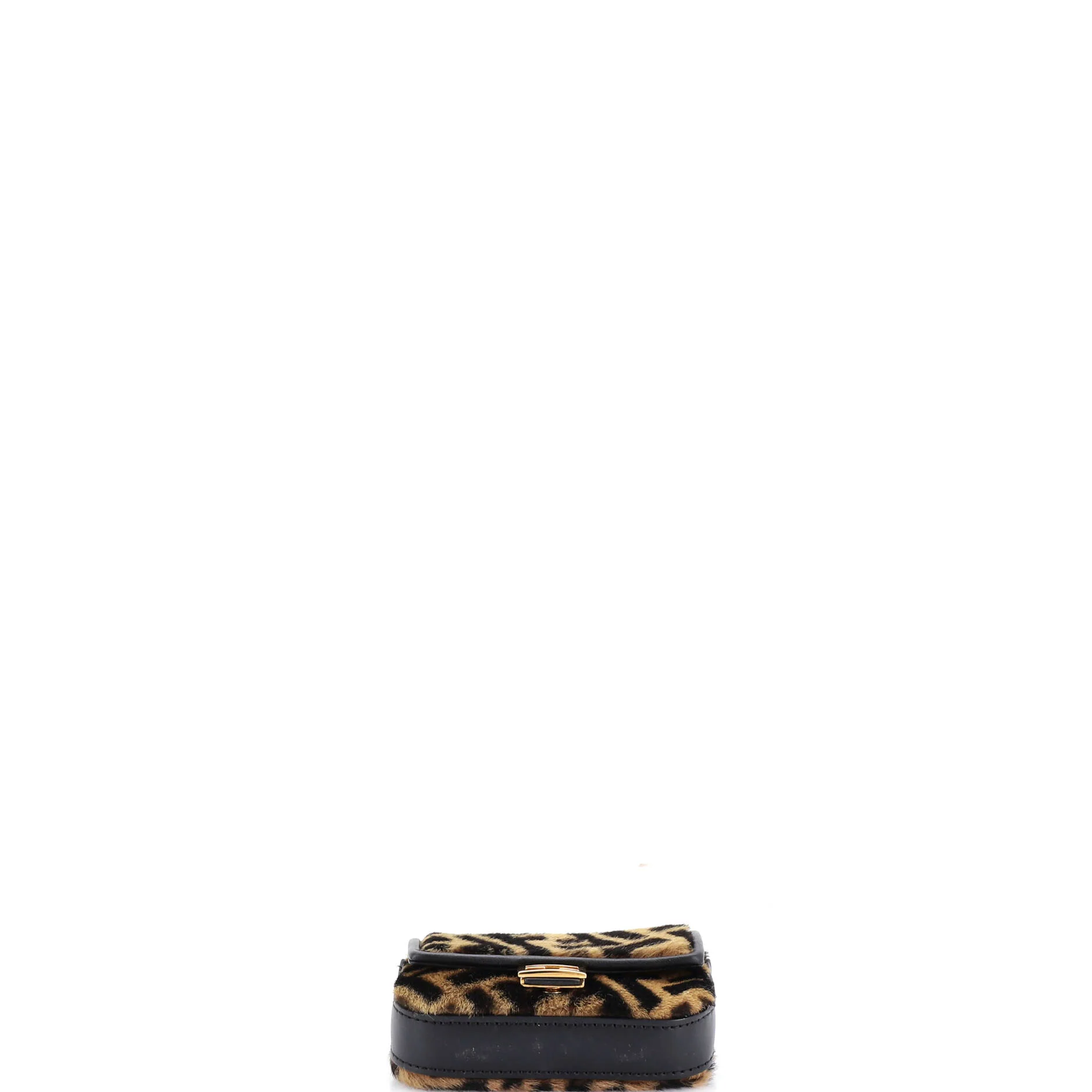 Chain Baguette Charm Bag Zucca Calf Hair Nano - Image 4