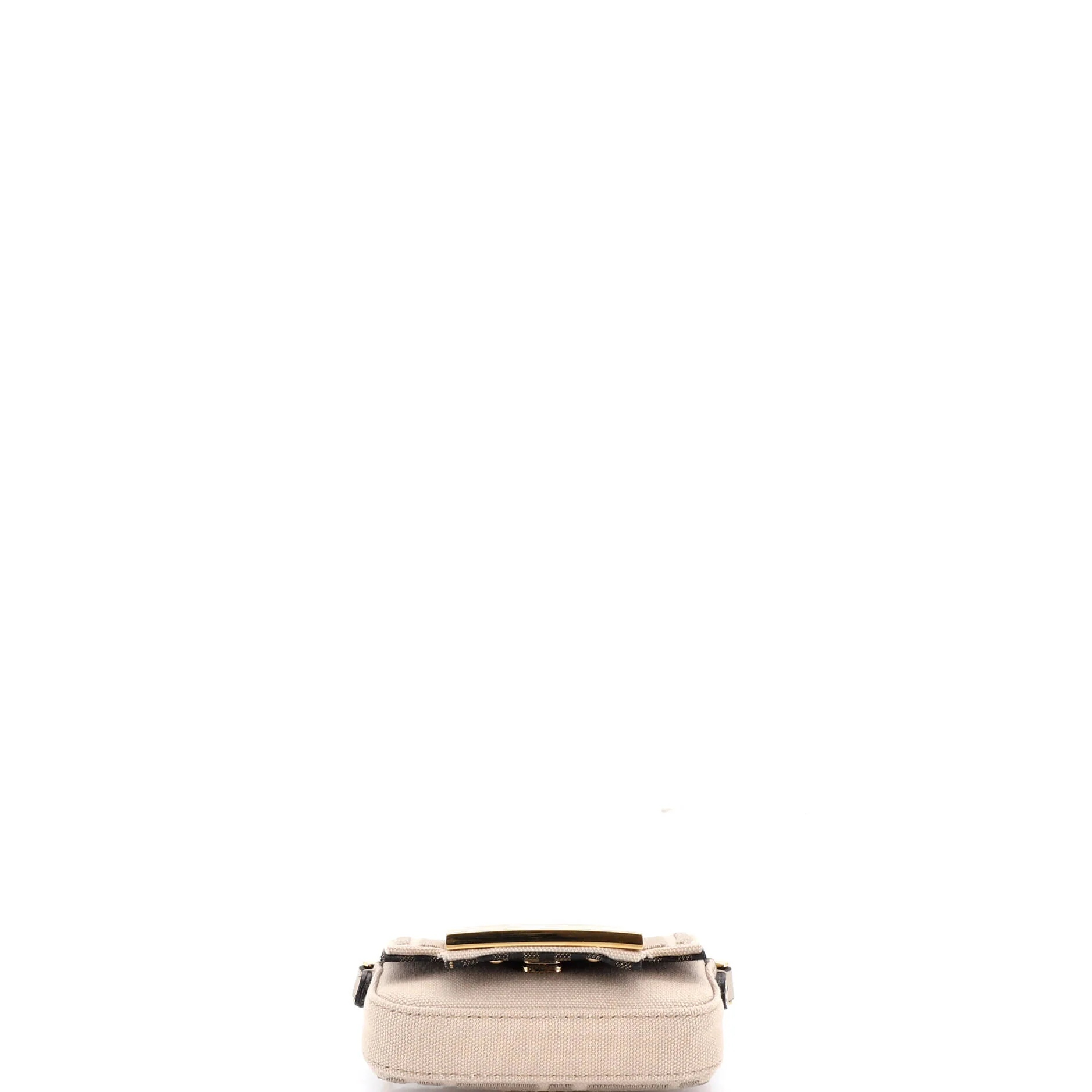Chain Baguette Charm Bag Zucca Canvas Nano - Image 4