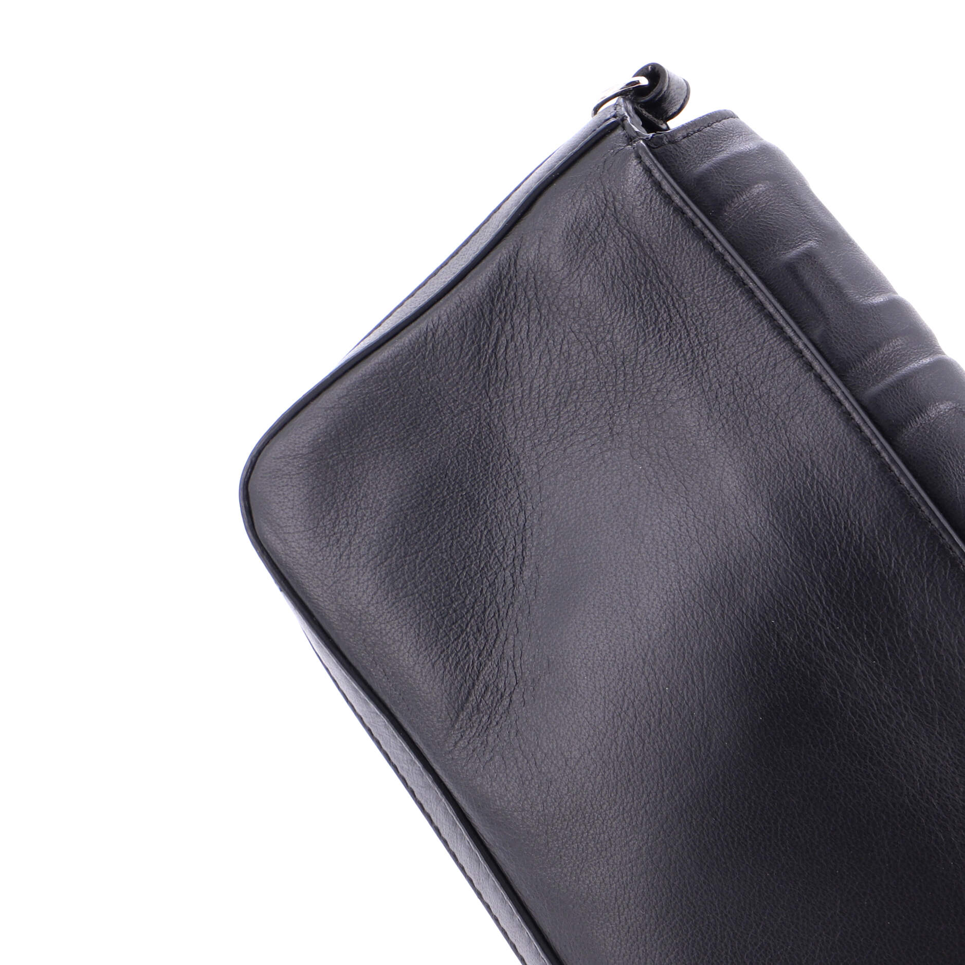 Expandable Flap Bag Zucca Embossed Leather - Image 6