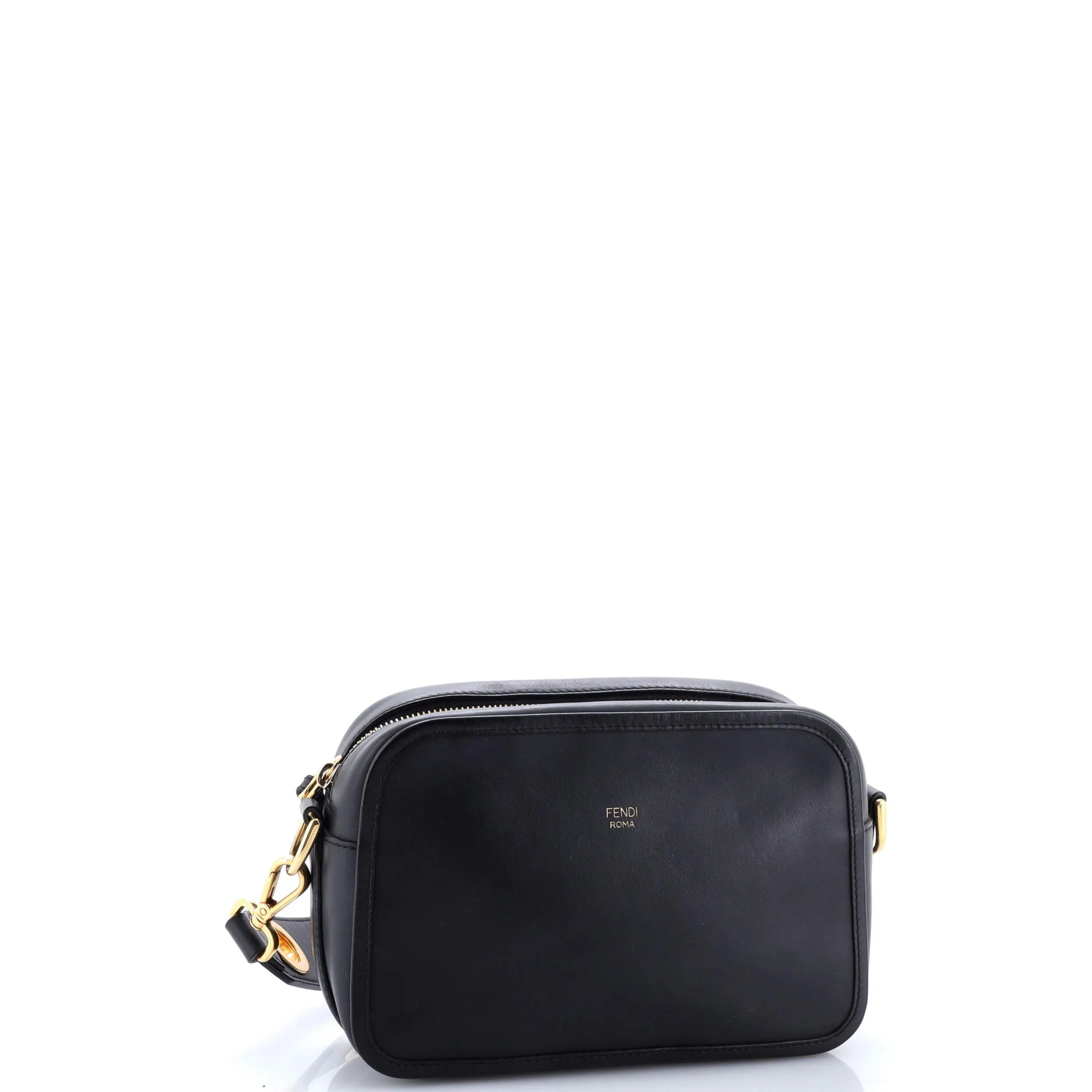 F is Fendi Camera Bag Leather Small - Image 2