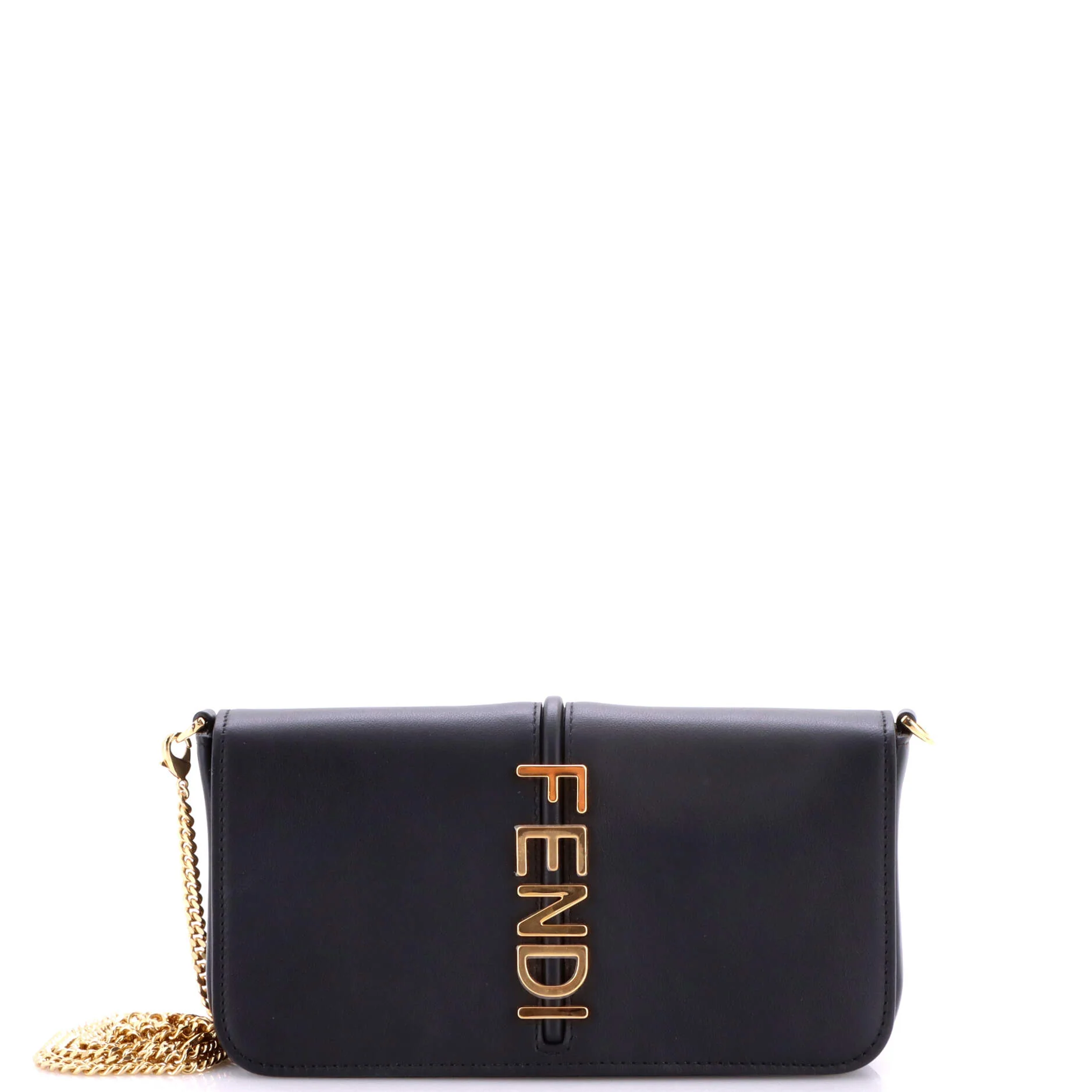 Fendigraphy Wallet On Chain Leather
