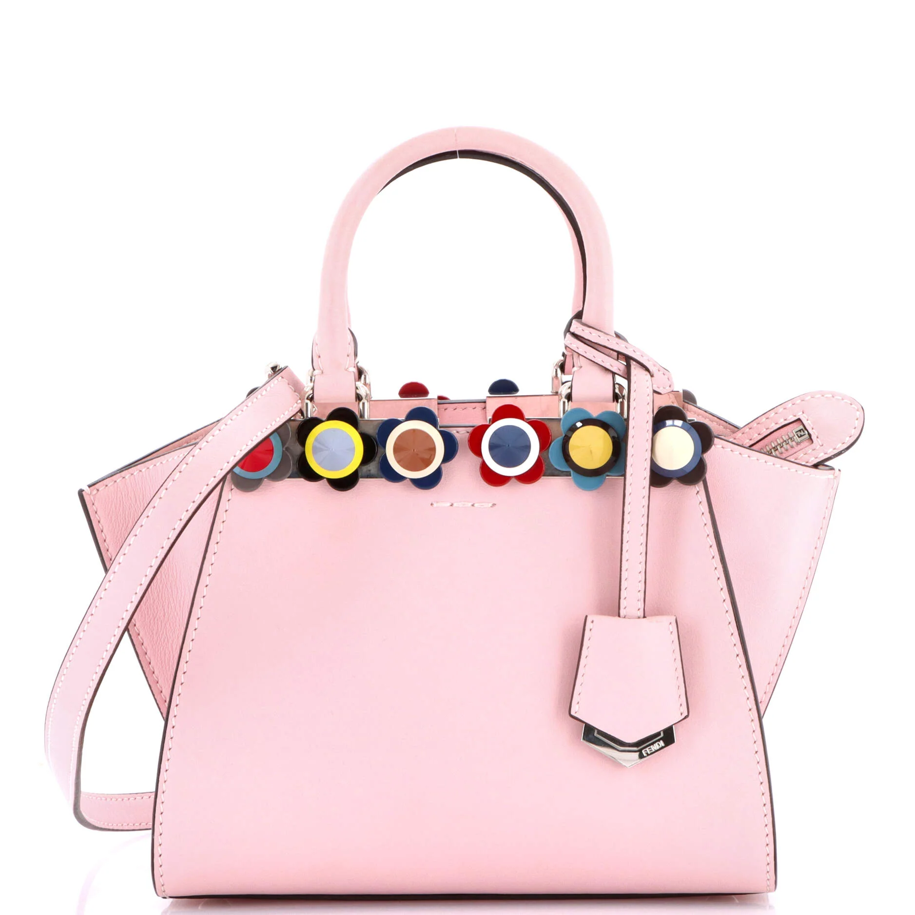 Flowerland 3Jours Bag Embellished Leather Mini