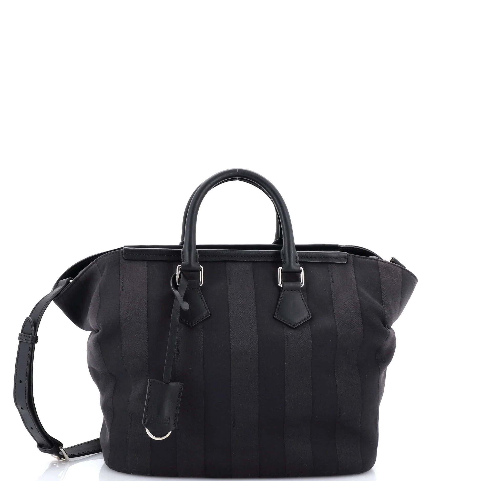 Frame Convertible Satchel Pequin Canvas Medium