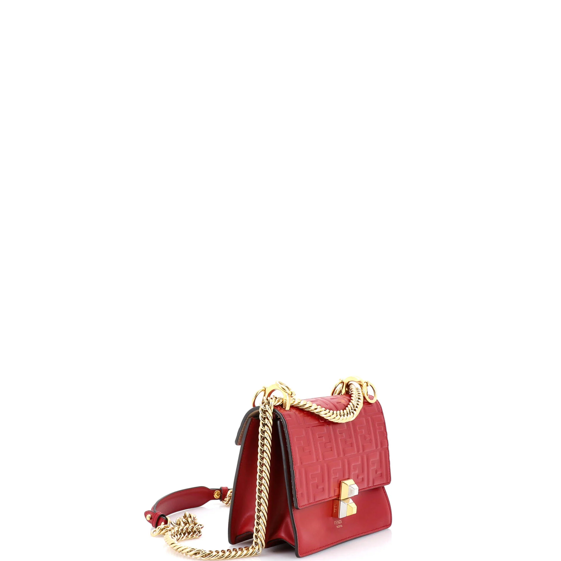 Kan I Bag Zucca Embossed Leather Small - Image 2