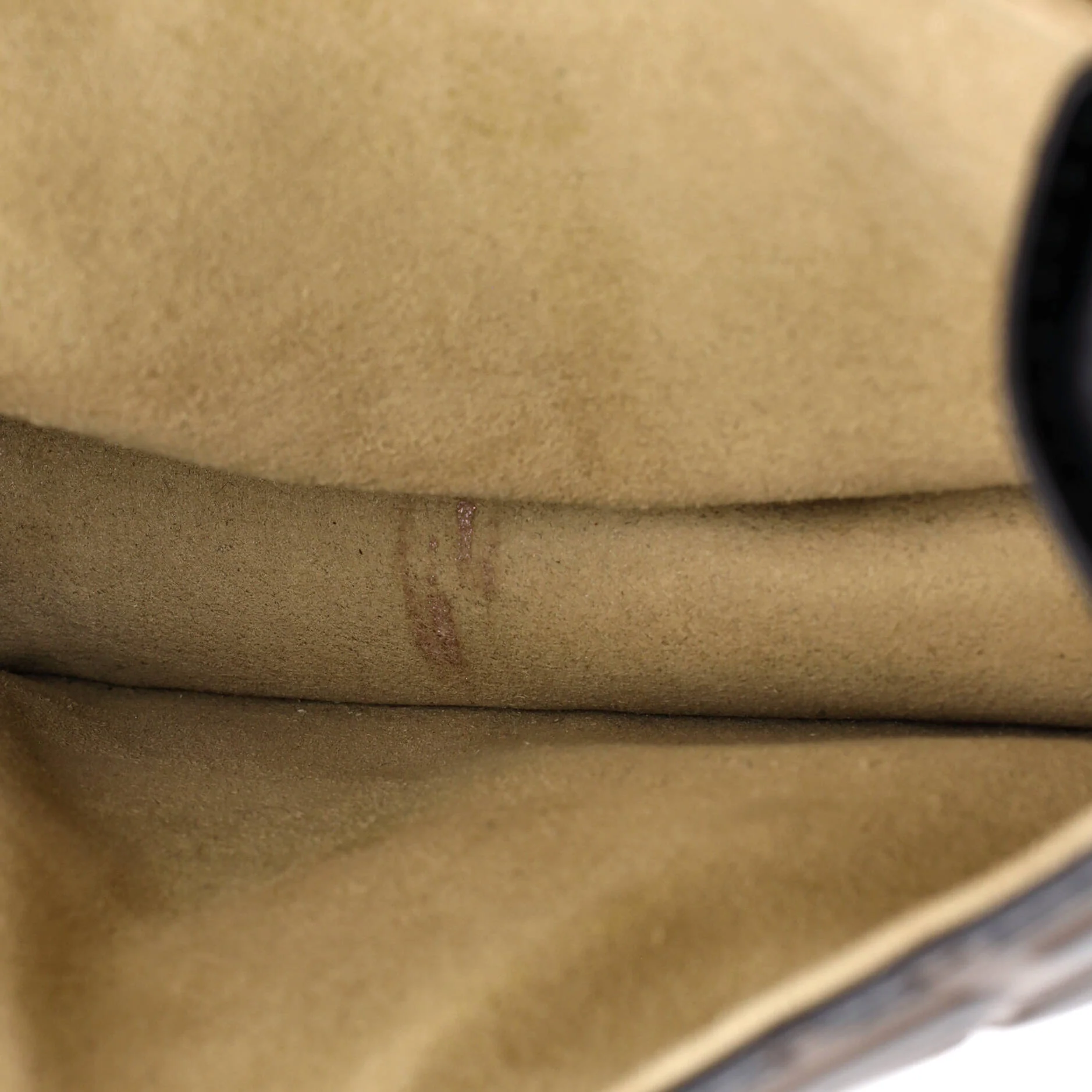 Kan U Shoulder Bag Zucca Embossed Leather Small - Image 5