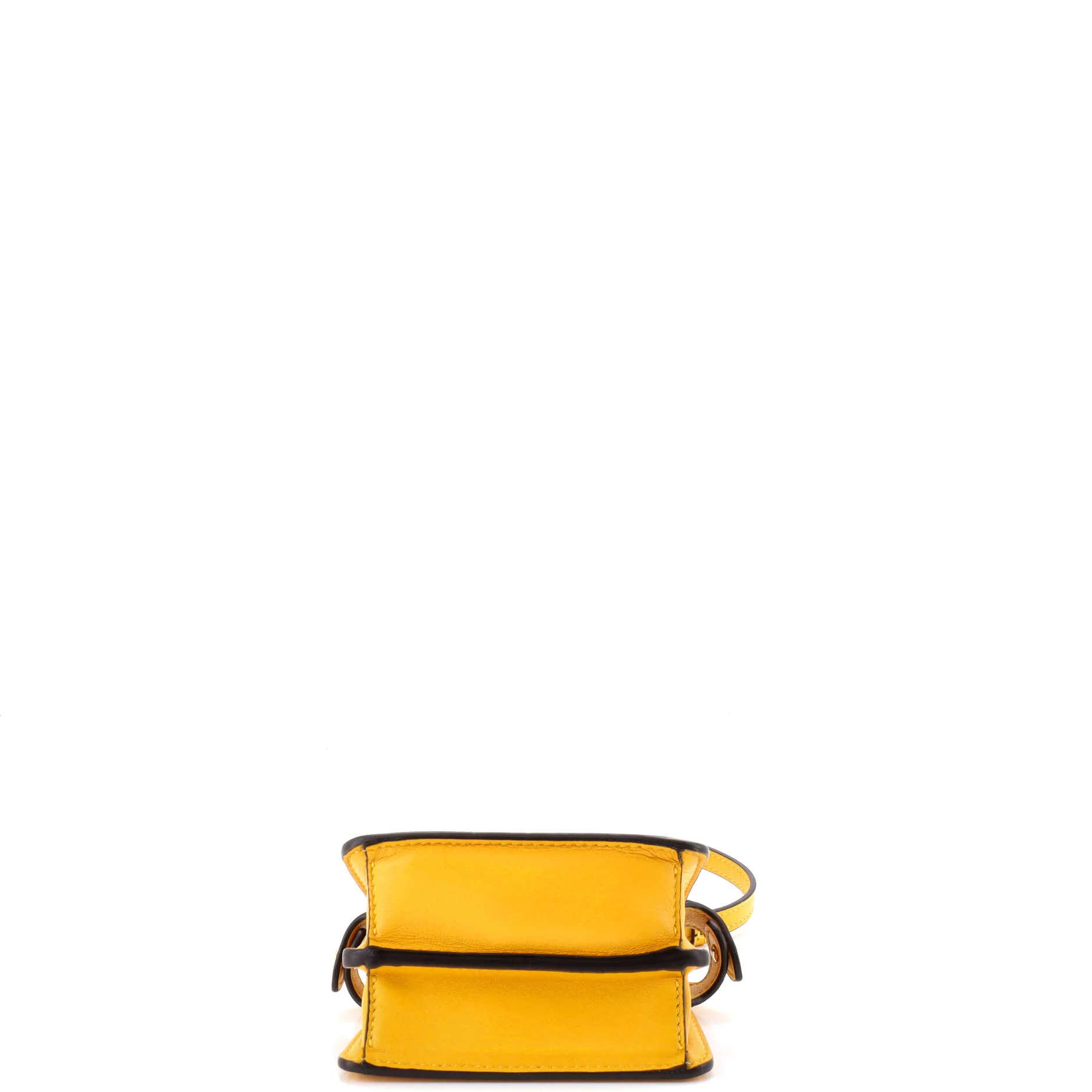 Maxi Handle Peekaboo Bag Leather Nano - Image 4
