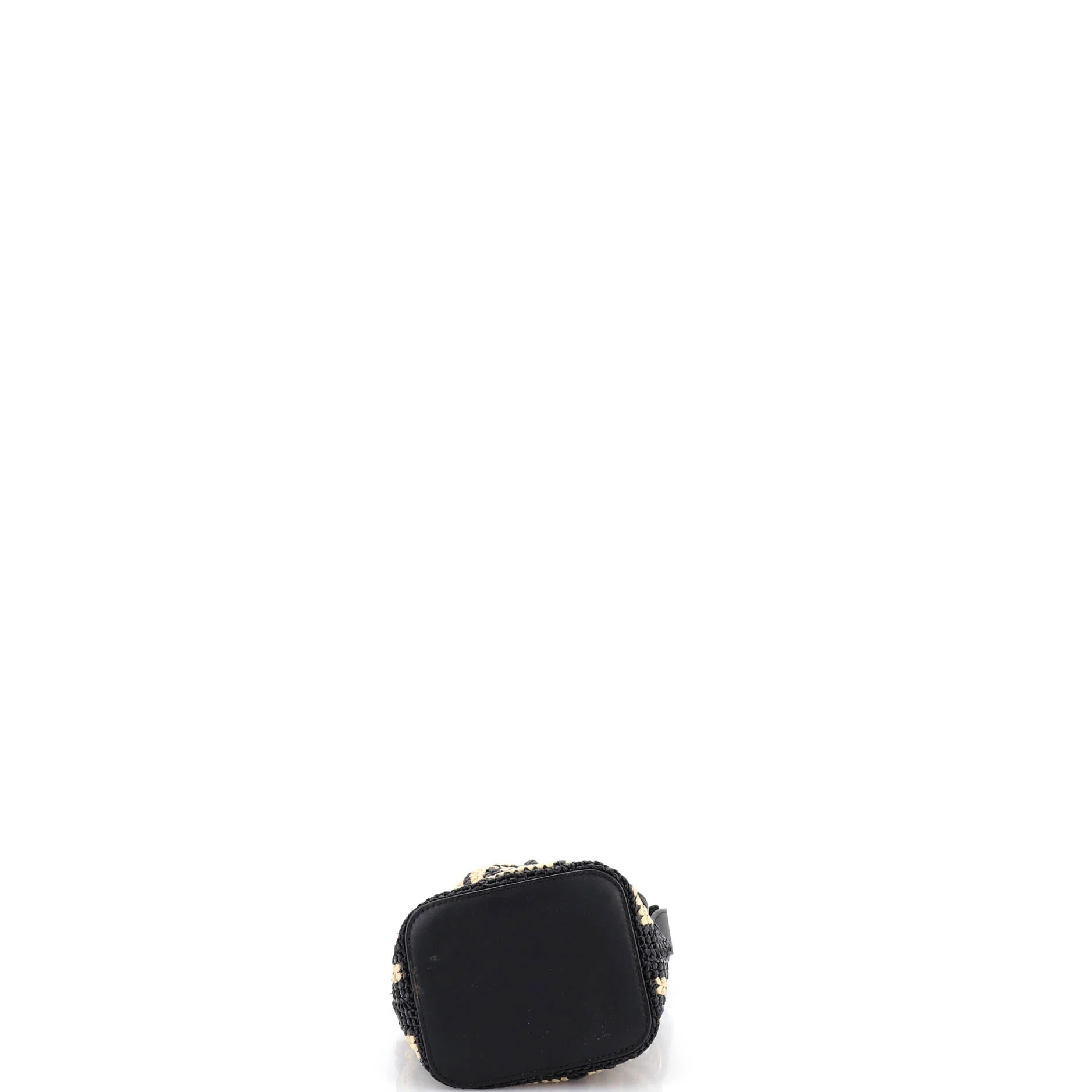 Mon Tresor Bucket Bag Zucca Raffia Mini - Image 4