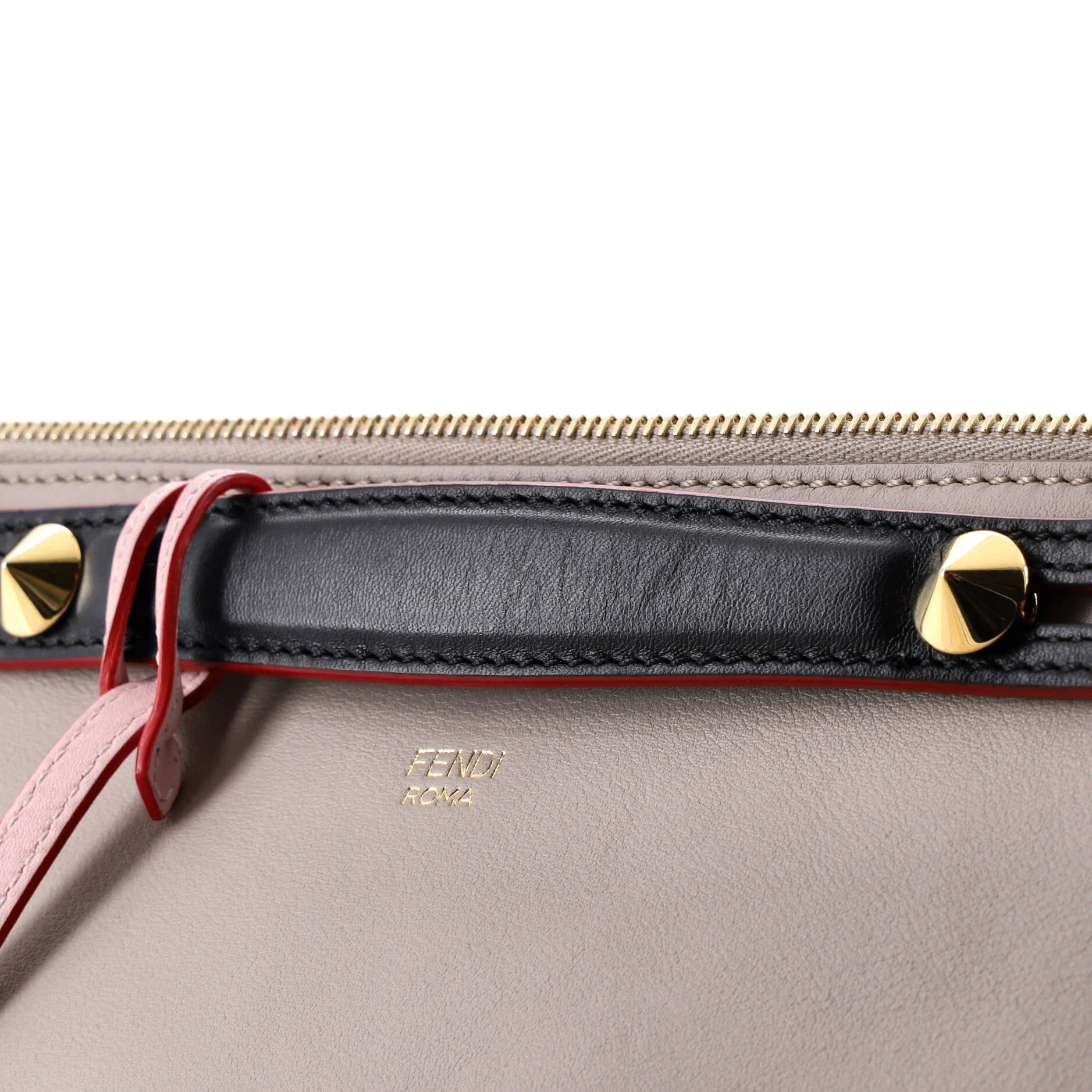 Monster By The Way Satchel Studded Leather Medium - Image 7