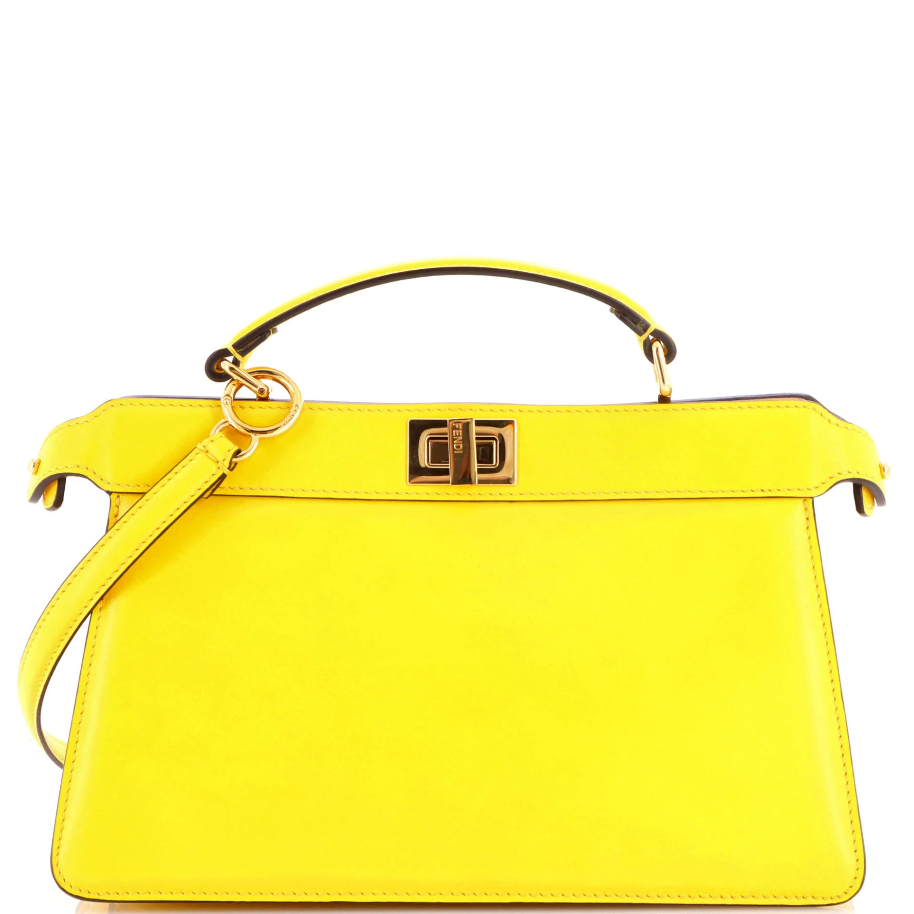 Peekaboo ISeeU Bag Leather East West