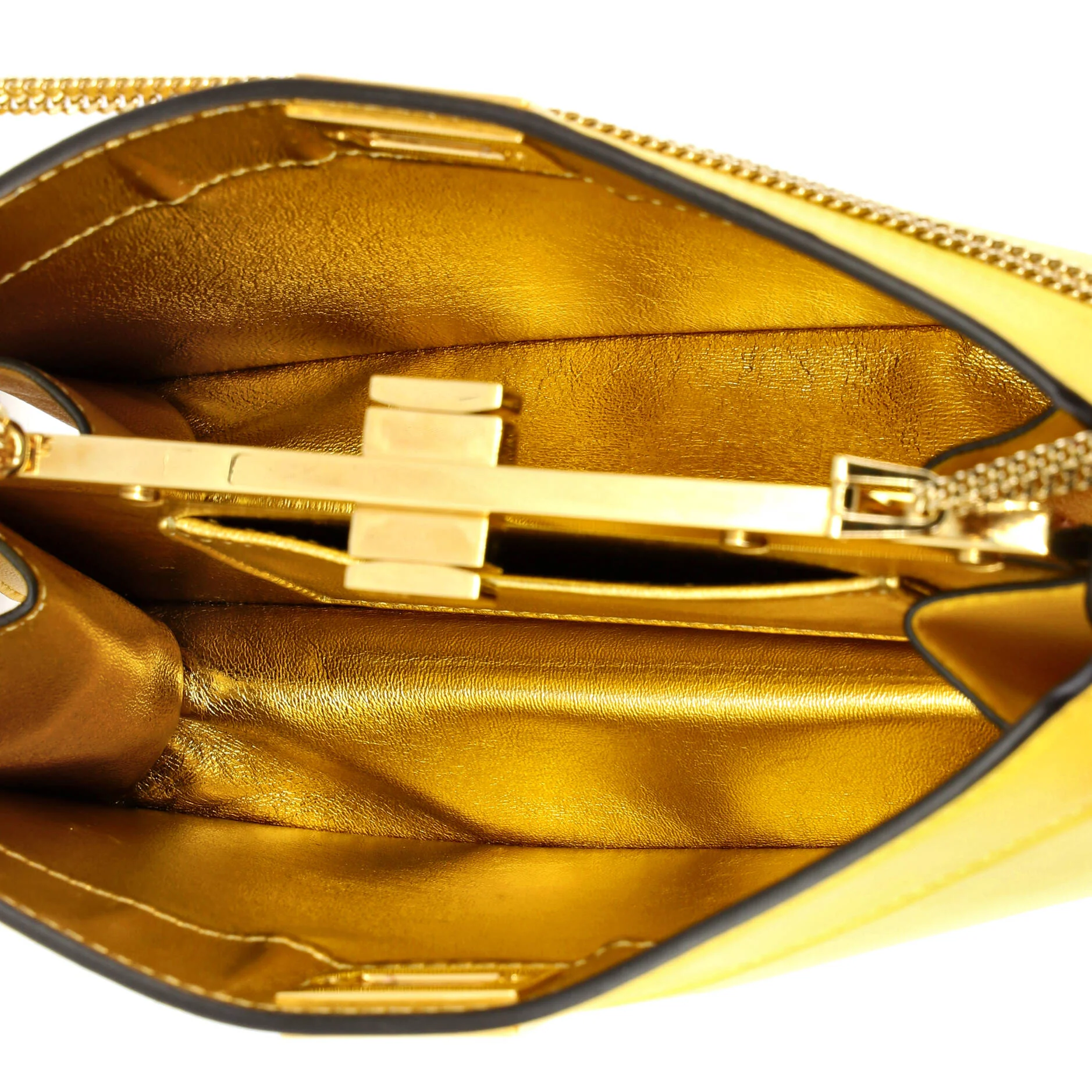 Peekaboo ISeeU Chain Pochette Leather Small - Image 5