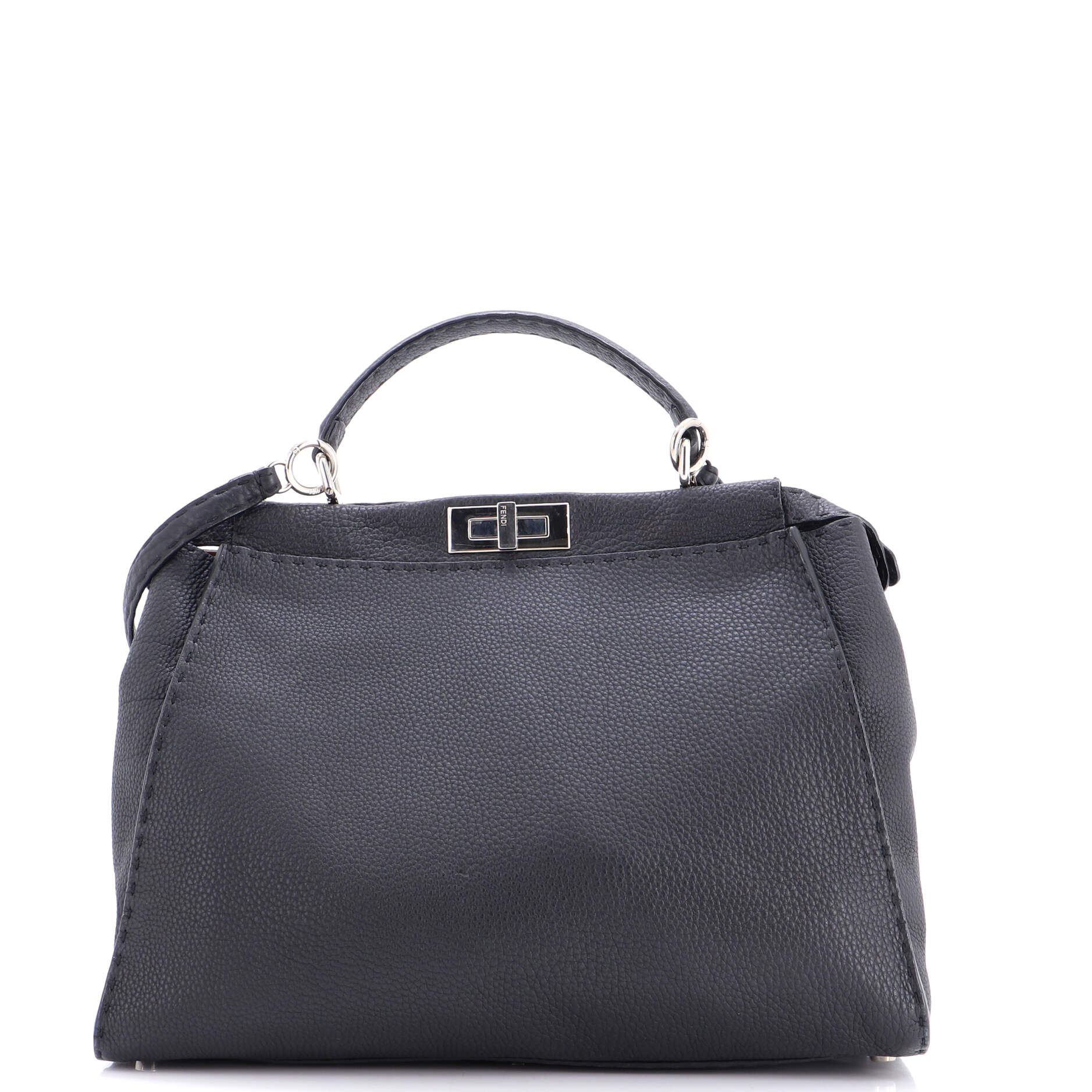 Selleria Peekaboo Bag Grainy Leather Large