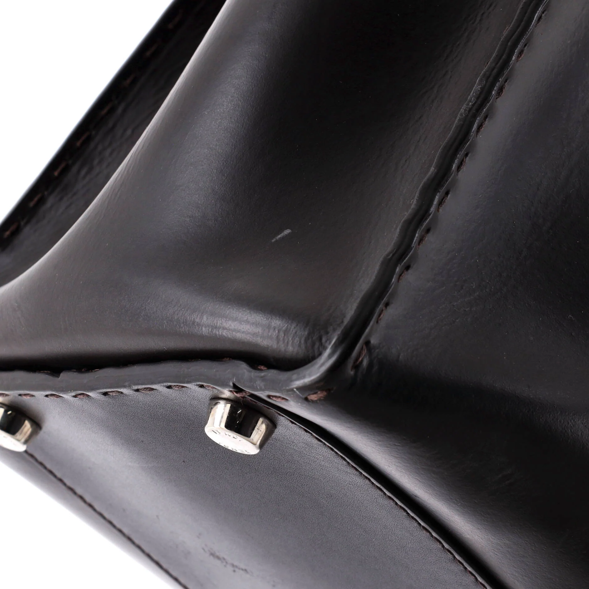 Selleria Peekaboo Fit Bag Ombre Leather and Suede Large - Image 6