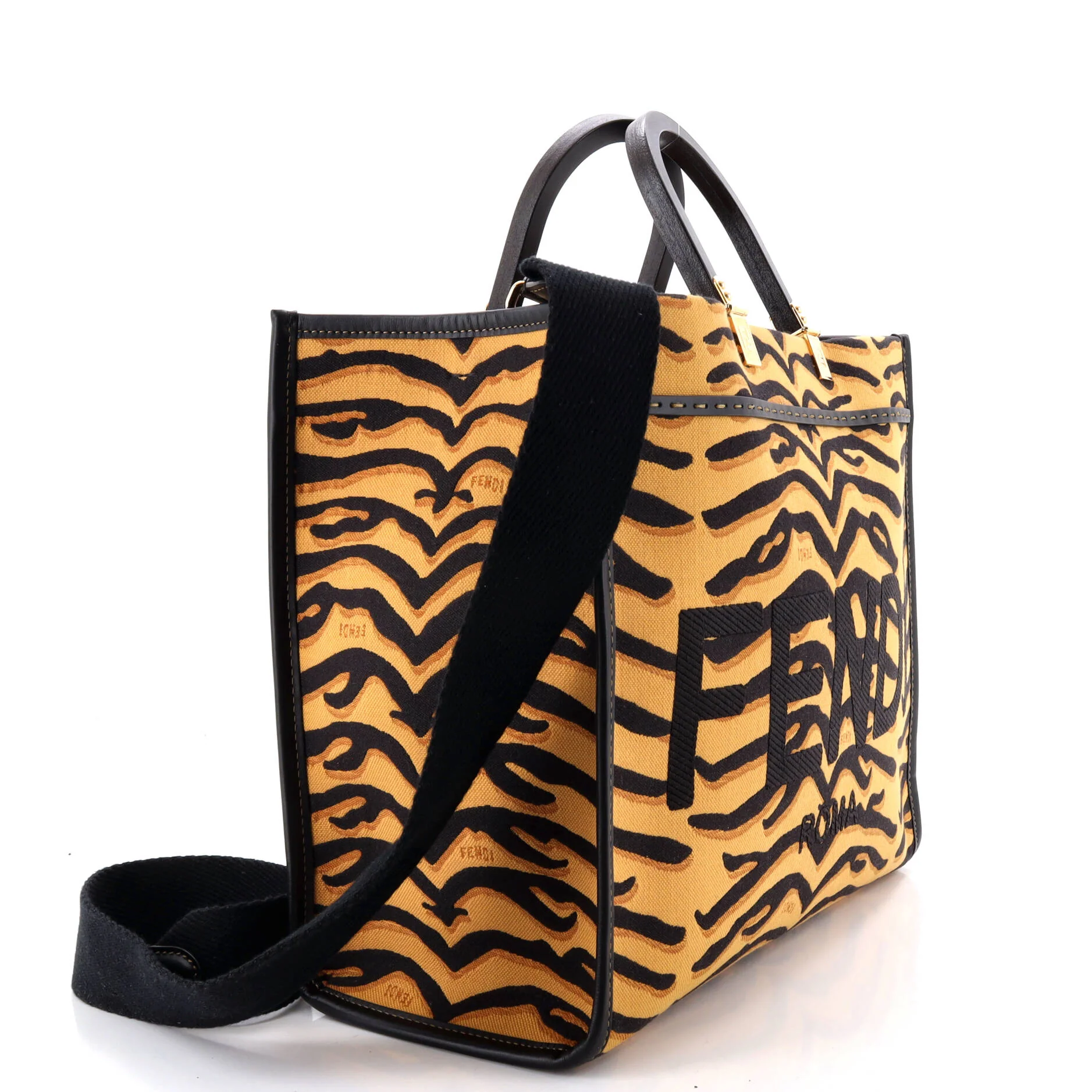 Sunshine Shopper Tote Printed Canvas Medium - Image 2