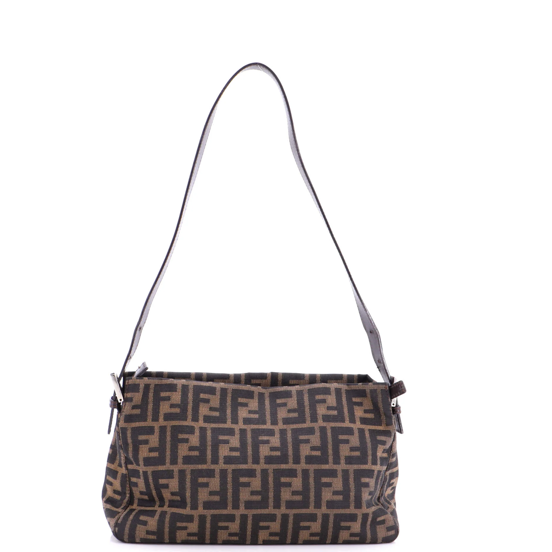 Vintage Shoulder Bag Zucca Canvas Medium - Image 3