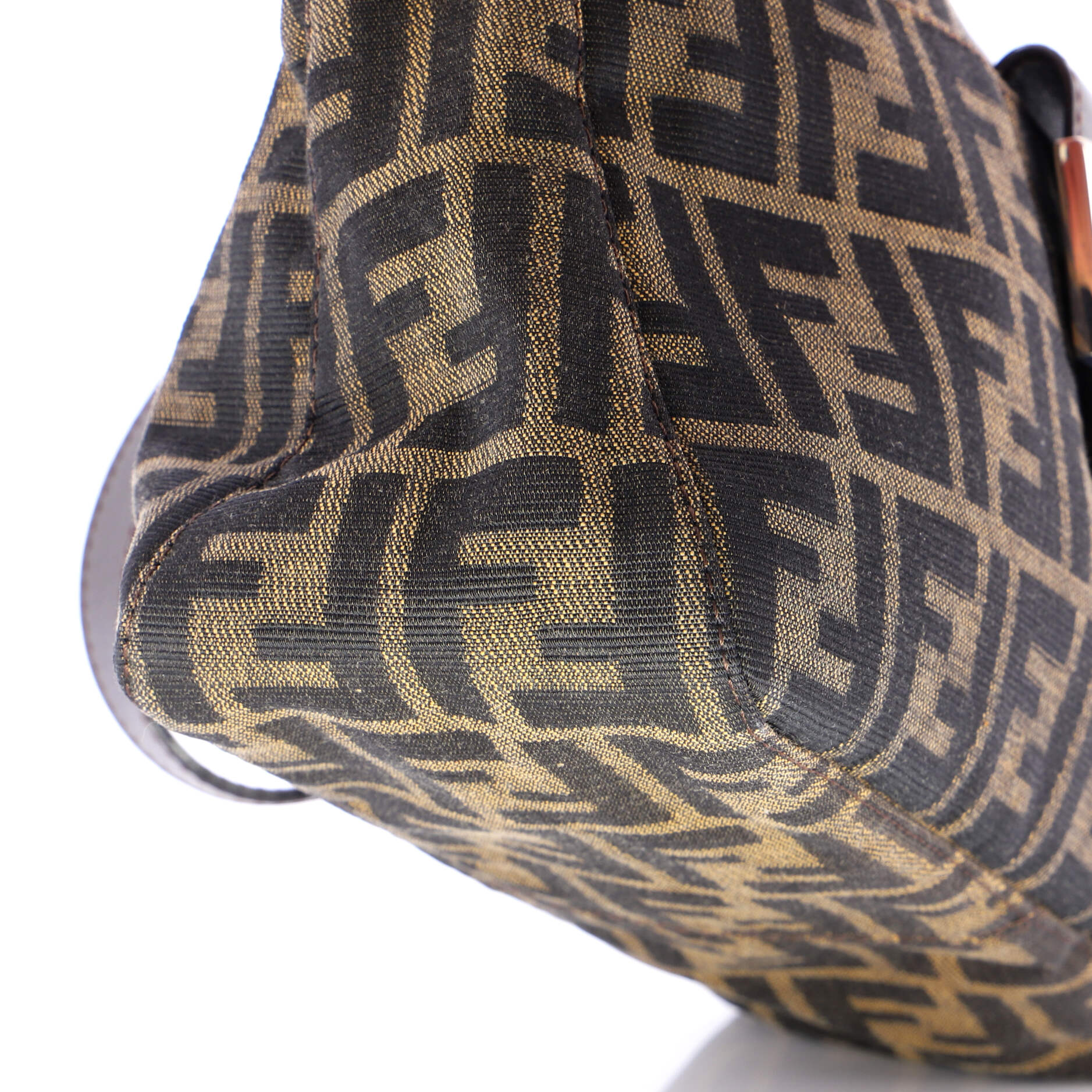 Vintage Shoulder Bag Zucca Canvas Medium - Image 7