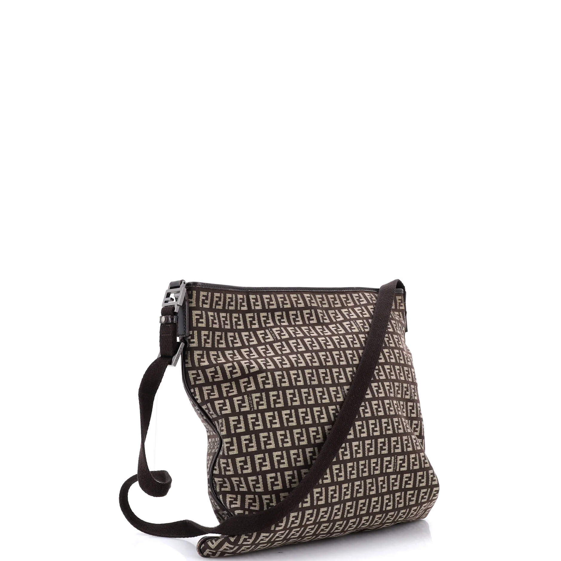 Vintage Zip Messenger Bag Zucchino Canvas Medium - Image 2