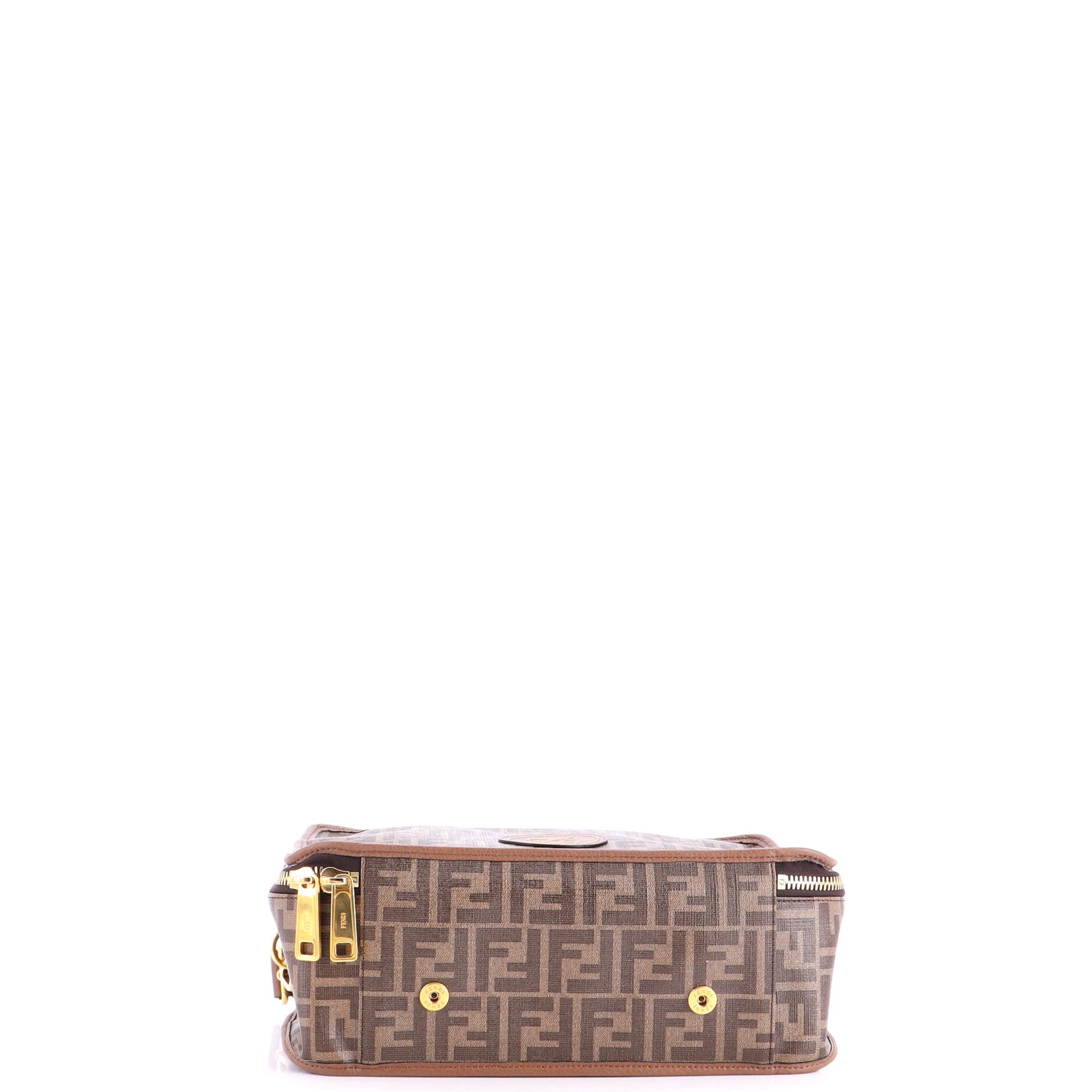 Zip Around Travel Bag Zucca Coated Canvas Small - Image 4