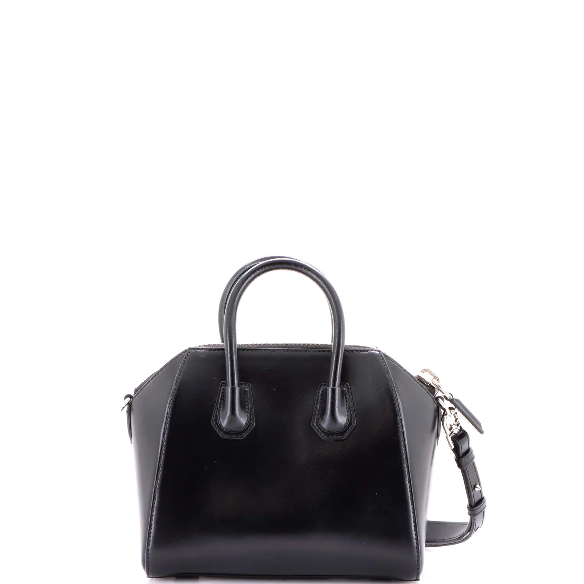 Antigona Bag Glazed Leather Mini - Image 3