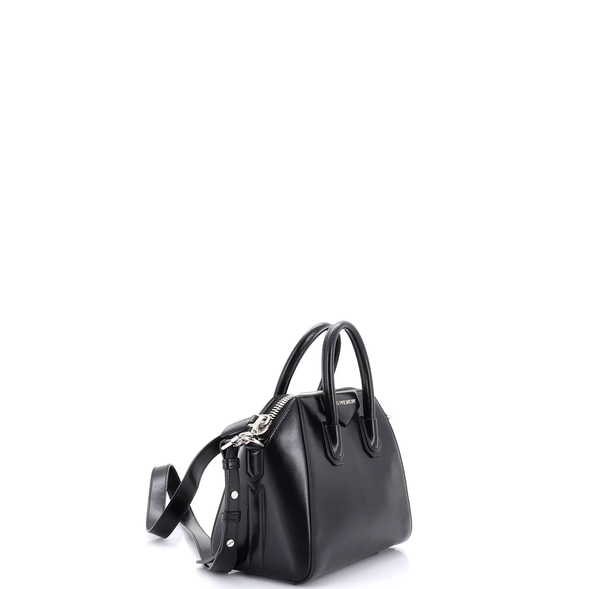 Antigona Bag Glazed Leather Mini - Image 2