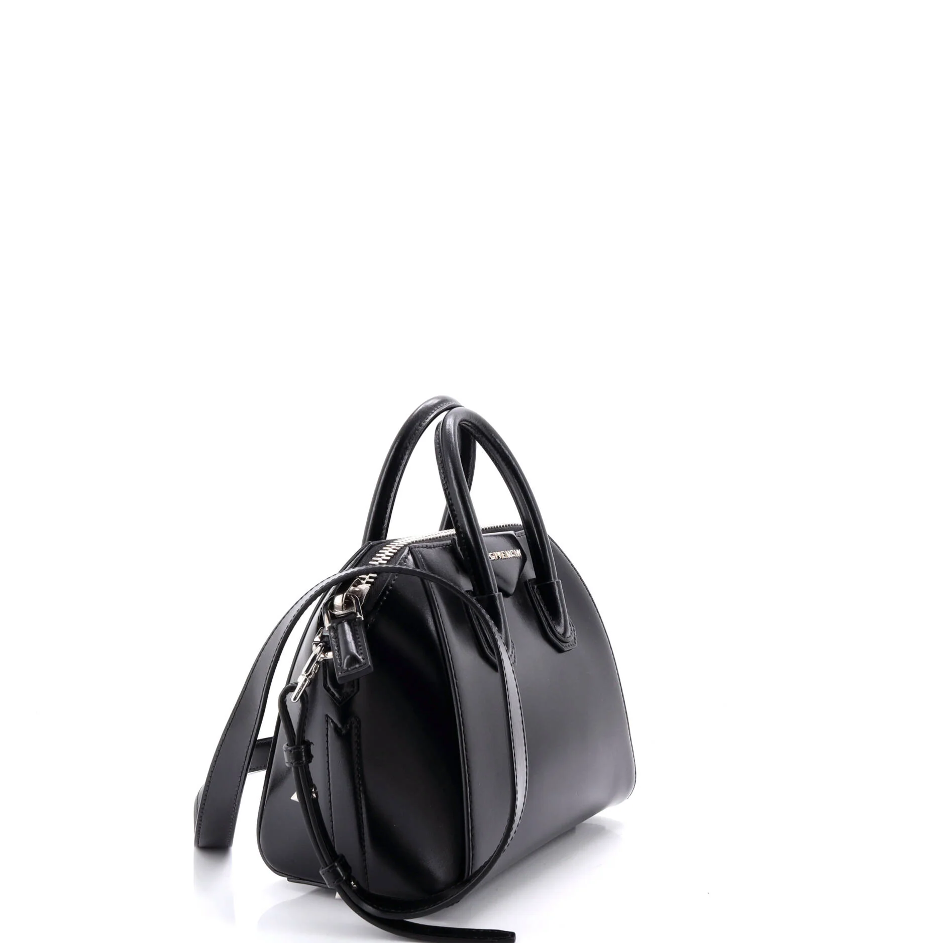 Antigona Bag Glazed Leather Mini - Image 2