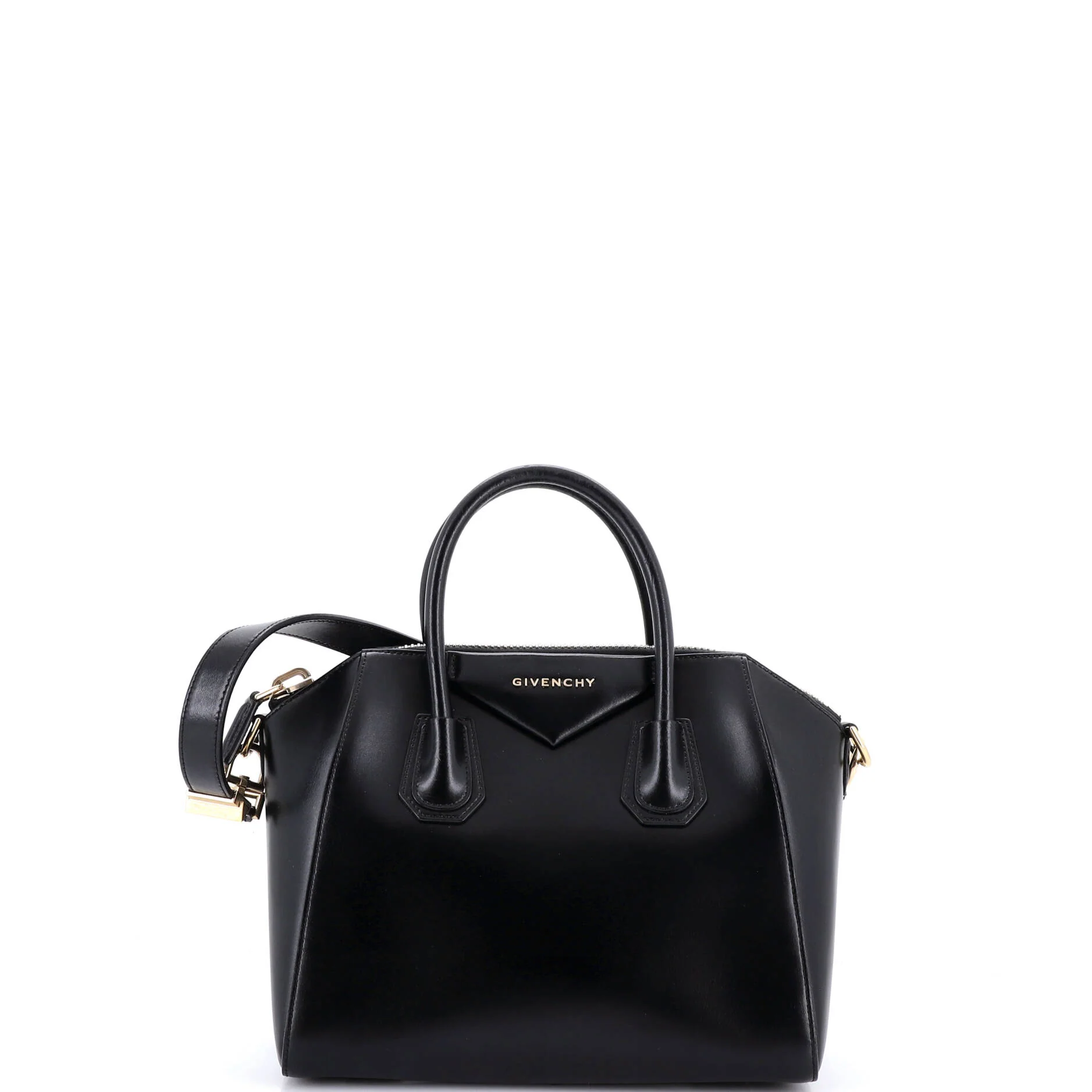 Antigona Bag Glazed Leather Small