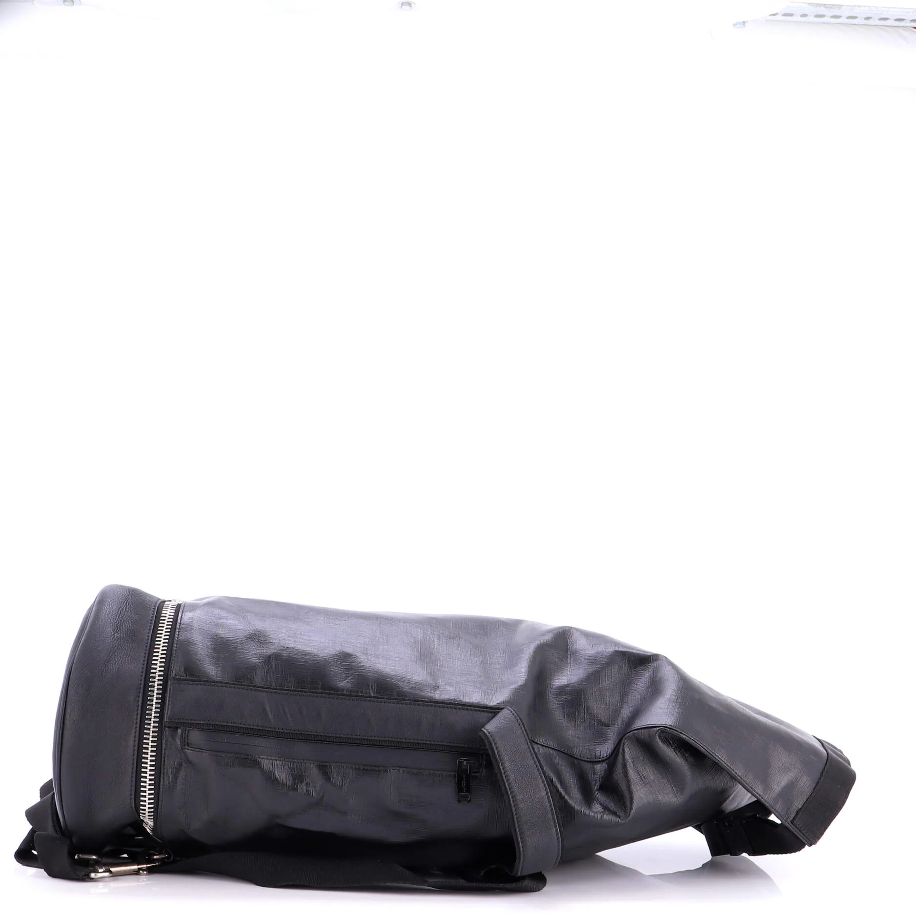 Jaw Bag Coated Canvas with Leather Large - Image 4