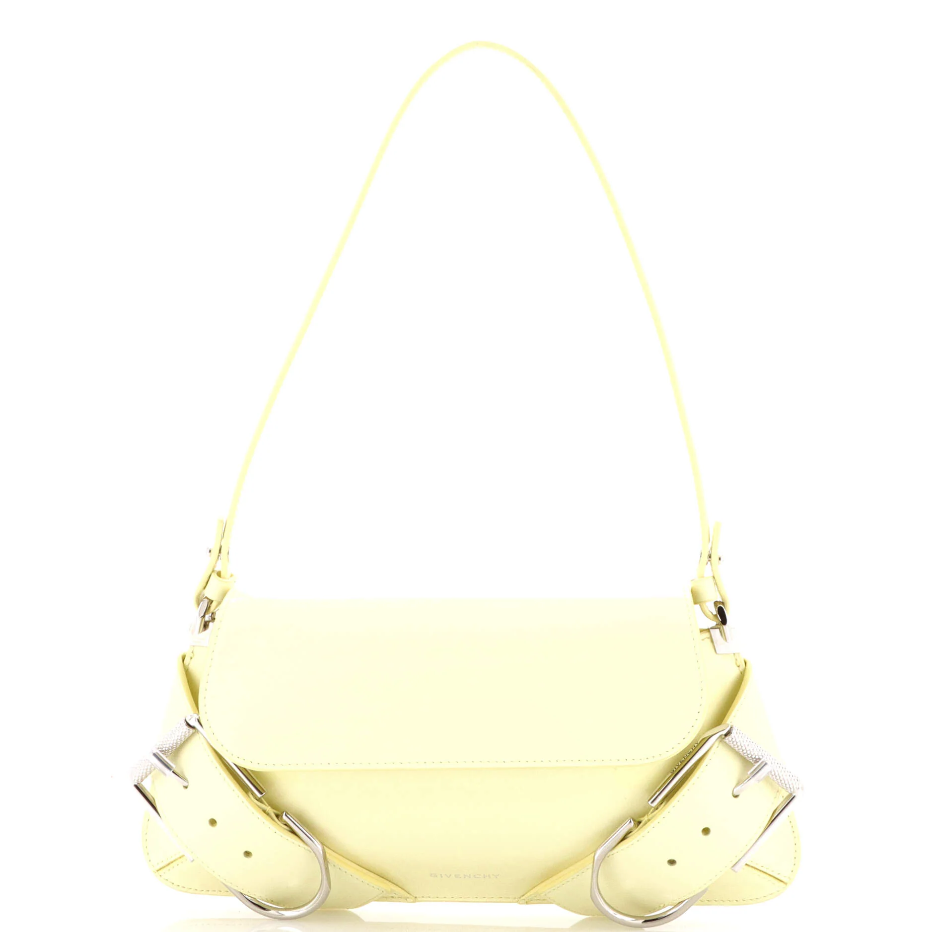 Voyou Shoulder Flap Bag Leather